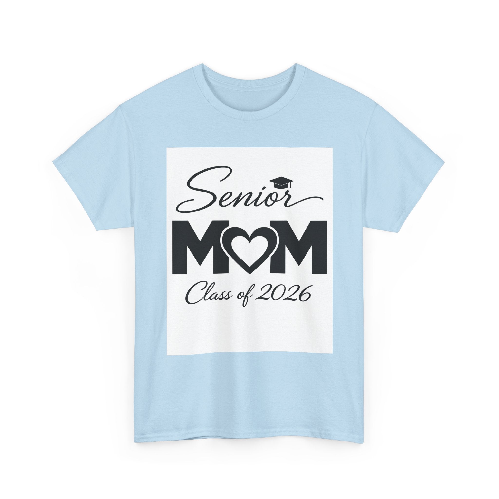 Senior Mom T-Shirt - Class of 2026 Graduation Tee