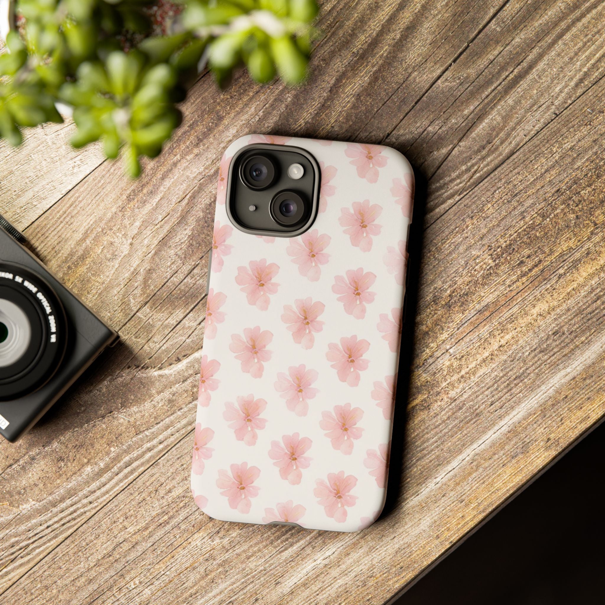 Floral Pink Blossom Tough Phone Case