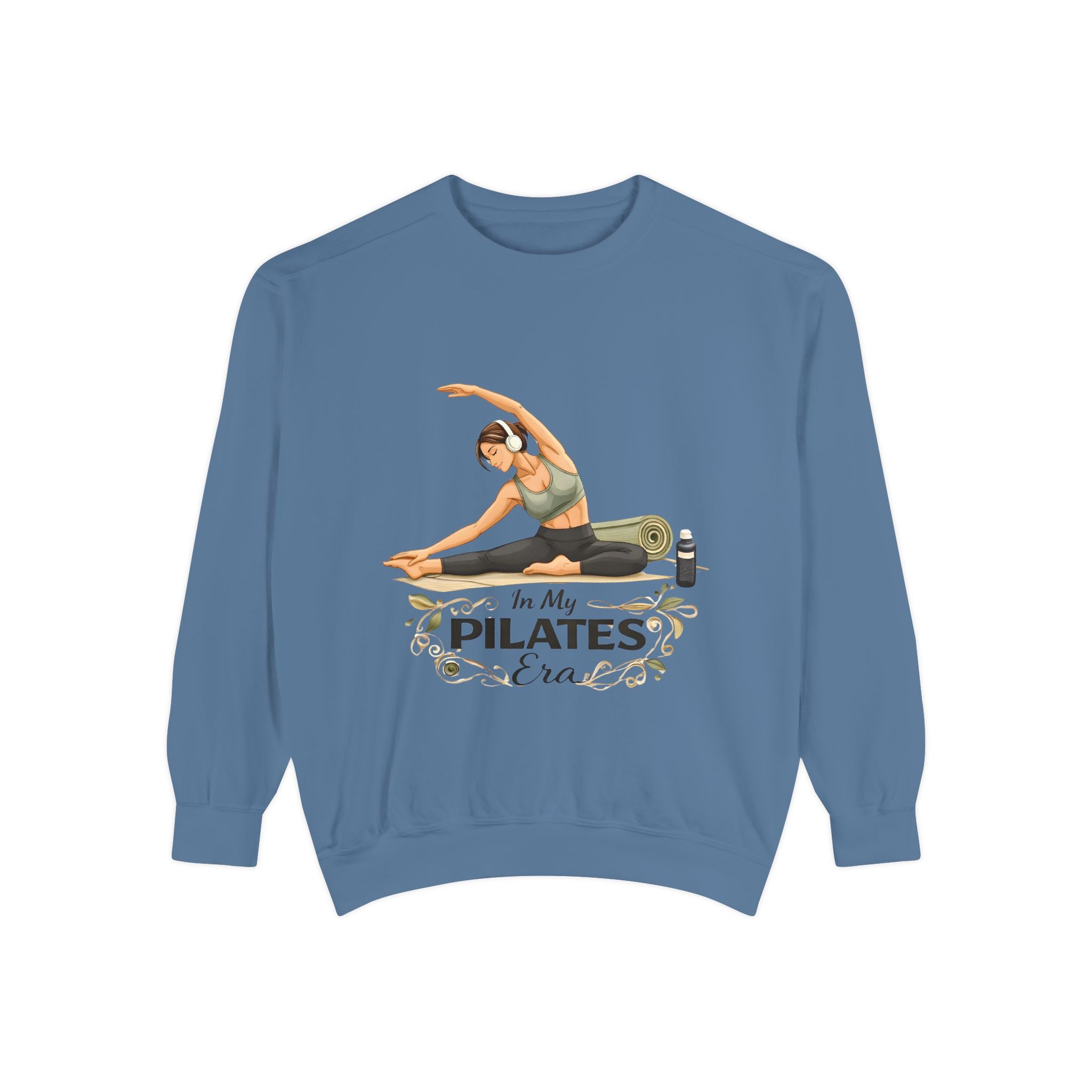 Pilates Era Sweatshirt - 'In My Pilates Era' Illustrated Fitness Crewneck