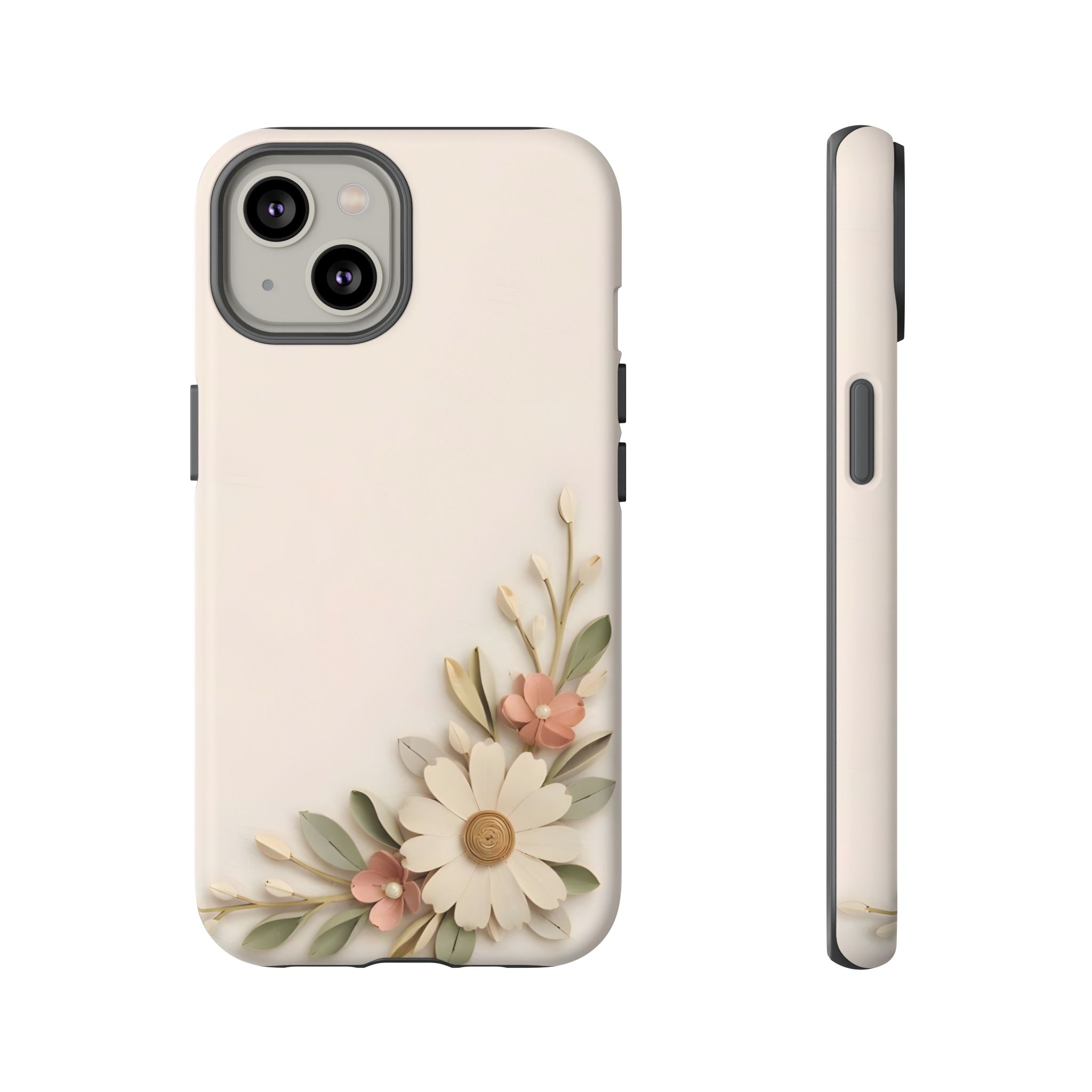 Daisy Blossom Tough Phone Case — Floral Protective iPhone Cover