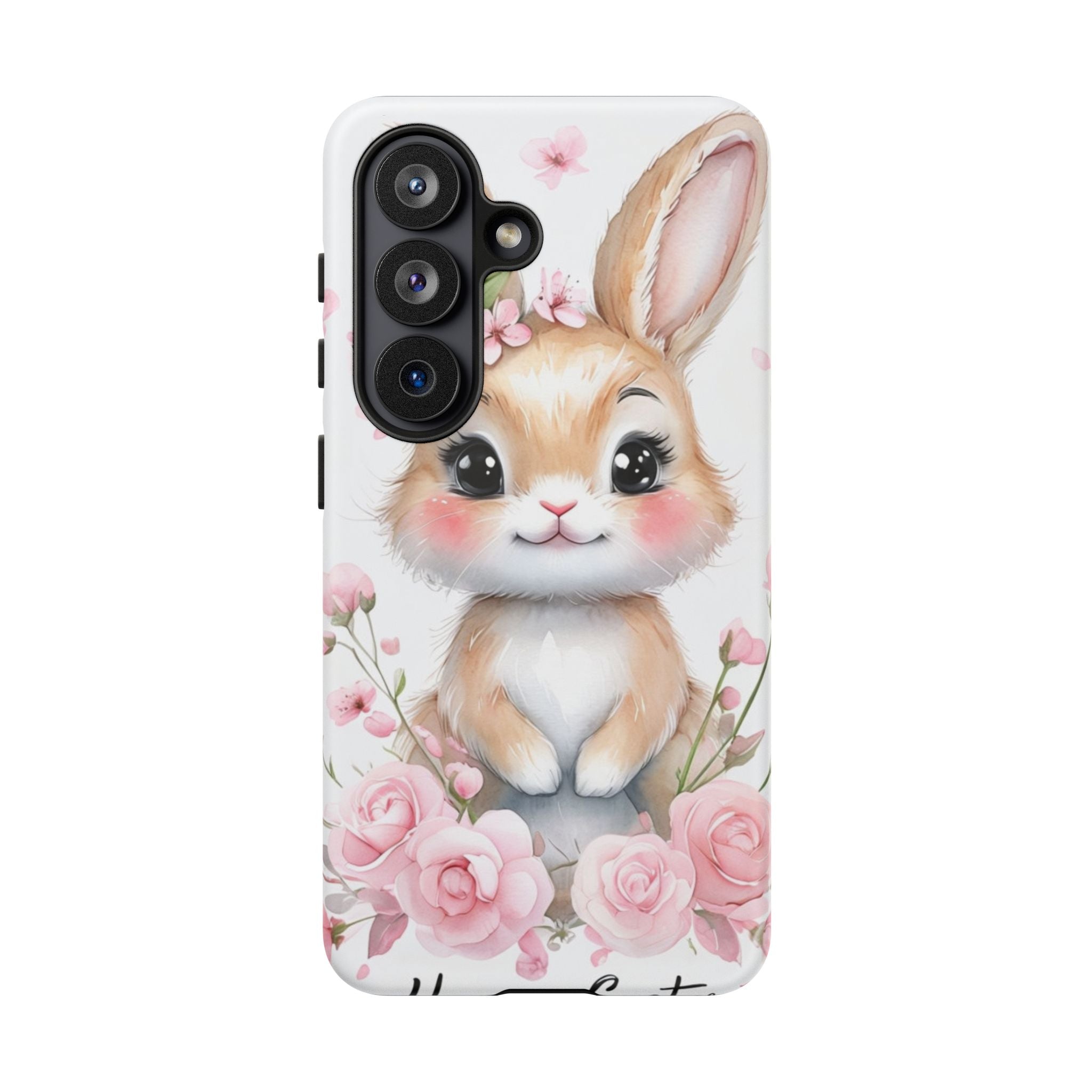 Cute Bunny Phone Case — Adorable Kawaii Rabbit Phone Cover for Girls & Animal Lovers