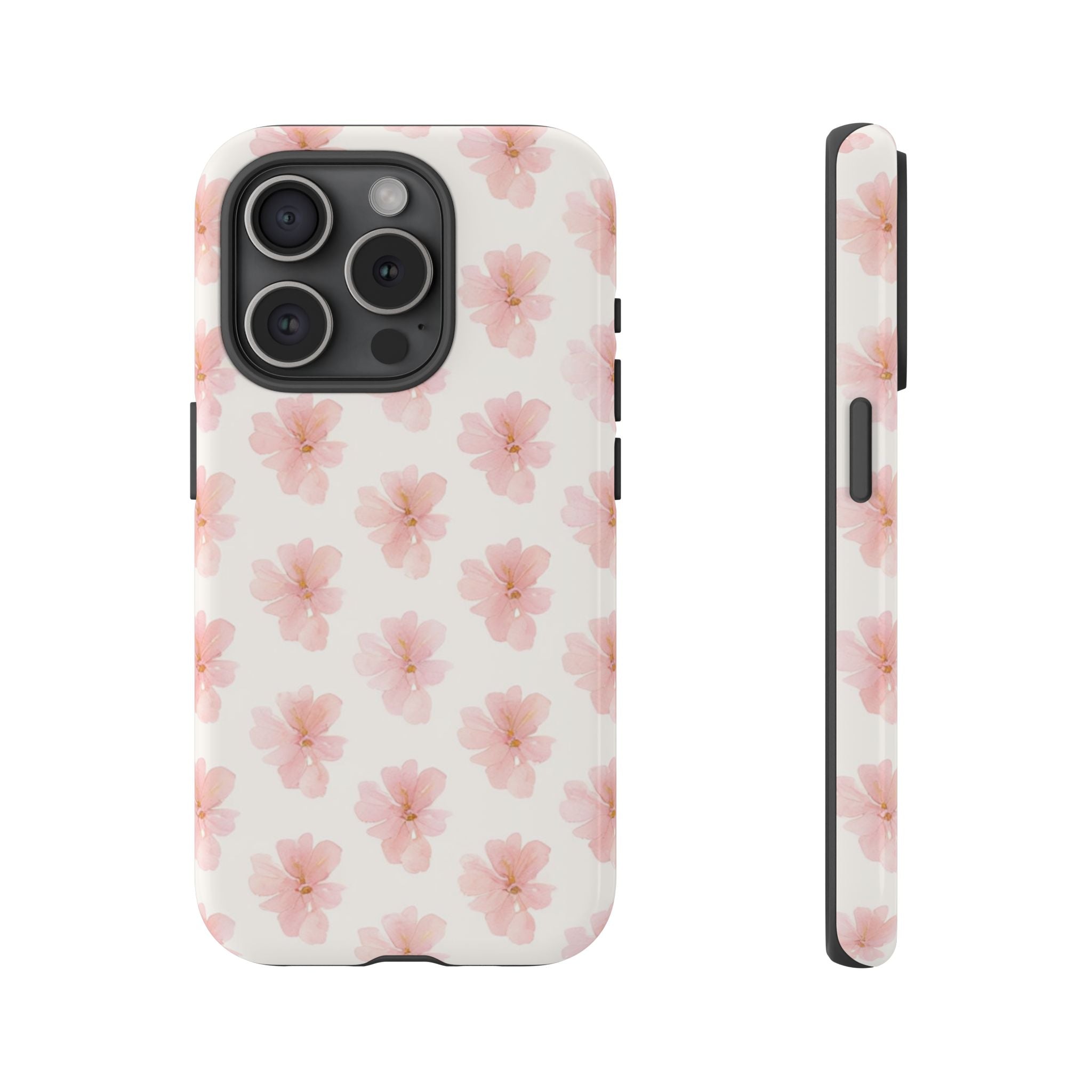 Floral Pink Blossom Tough Phone Case