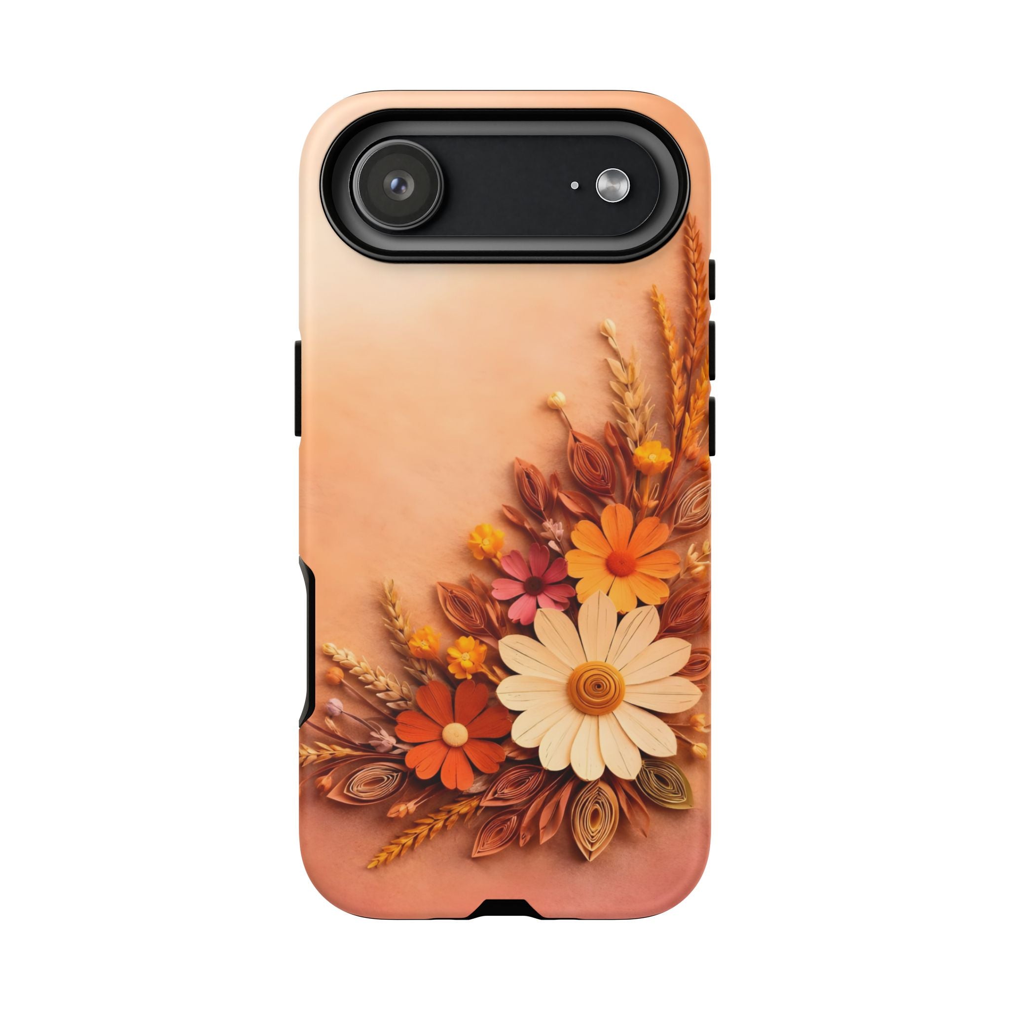 Floral Daisies Phone Case — Autumn Bouquet Protective iPhone Cover