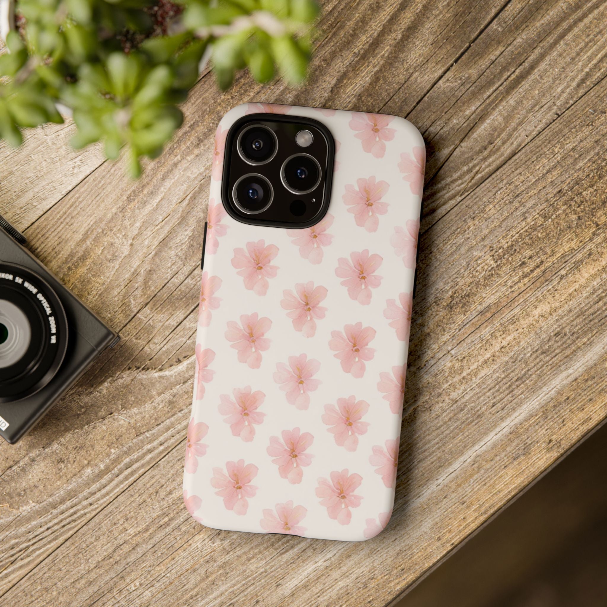 Floral Pink Blossom Tough Phone Case