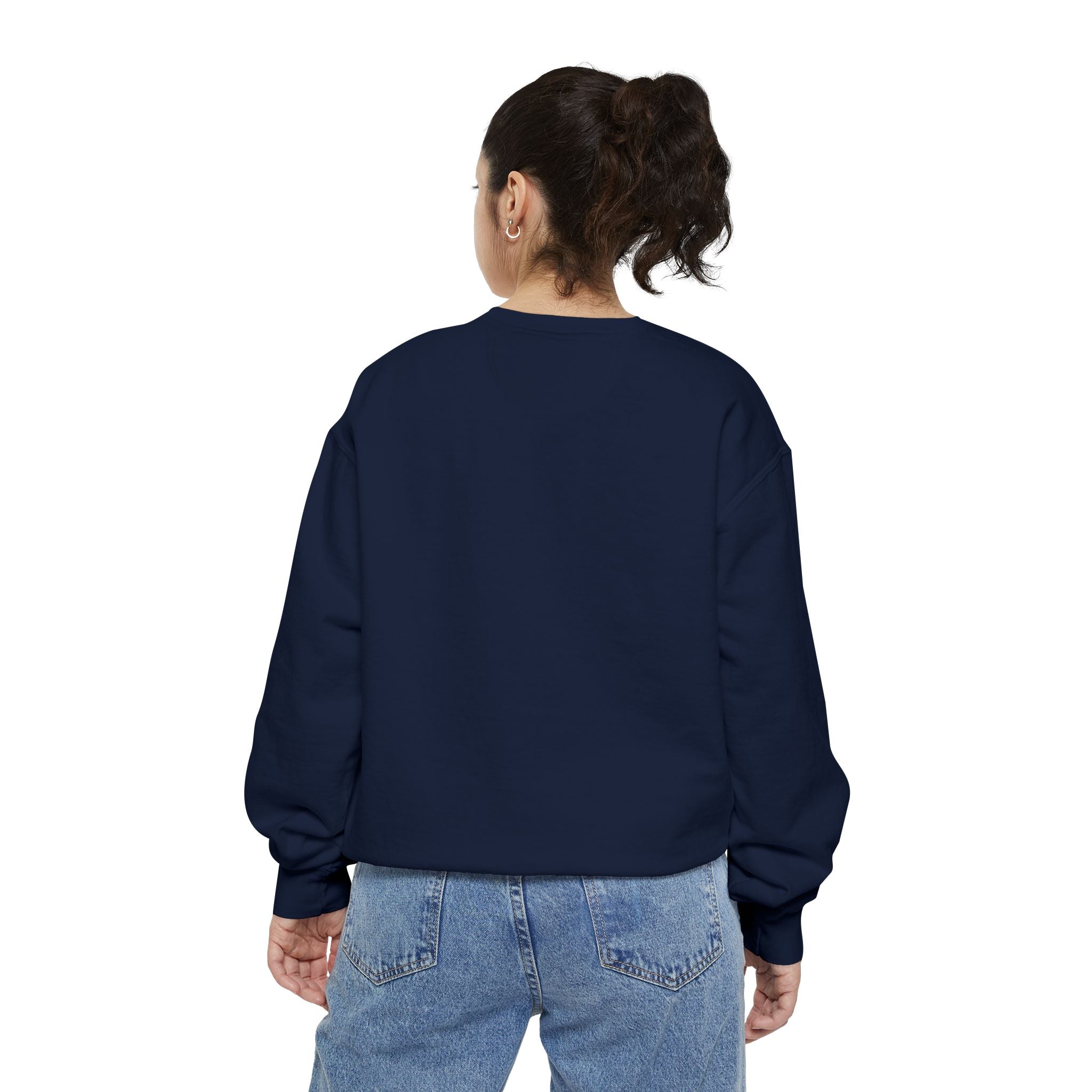 Bloom With Grace Floral Sweatshirt — Inspirational Quote Crewneck