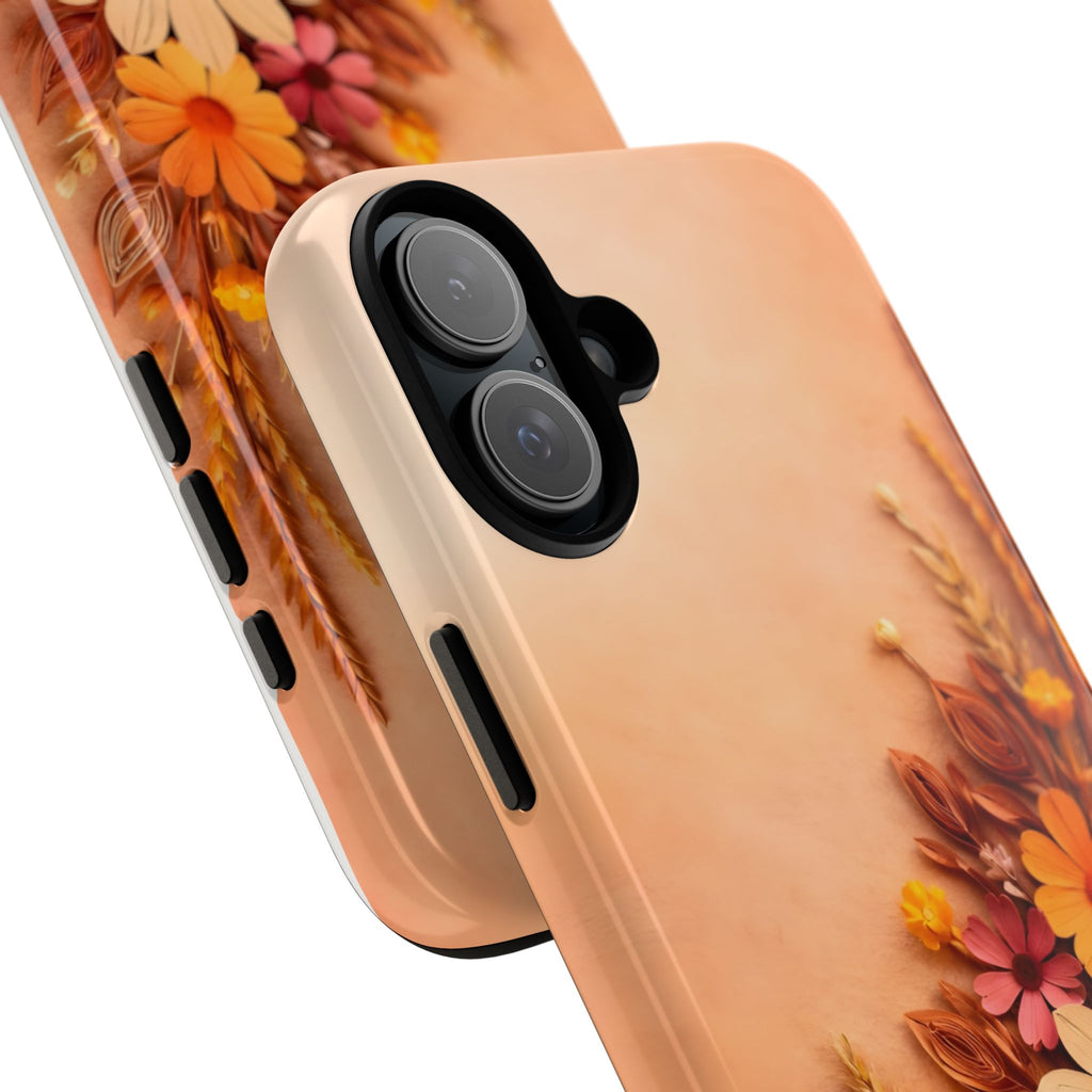 Floral Daisies Phone Case — Autumn Bouquet Protective iPhone Cover