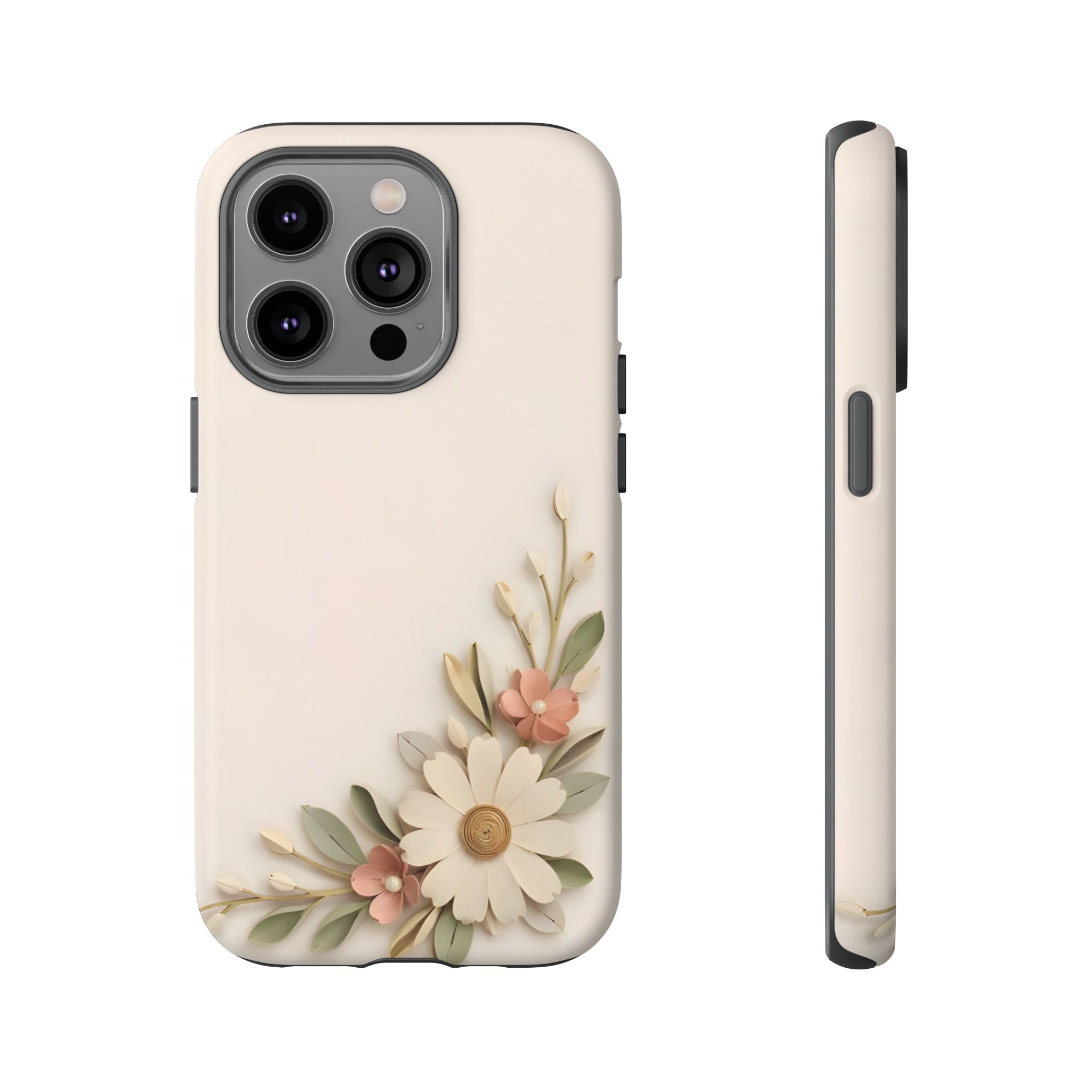 Daisy Blossom Tough Phone Case — Floral Protective iPhone Cover