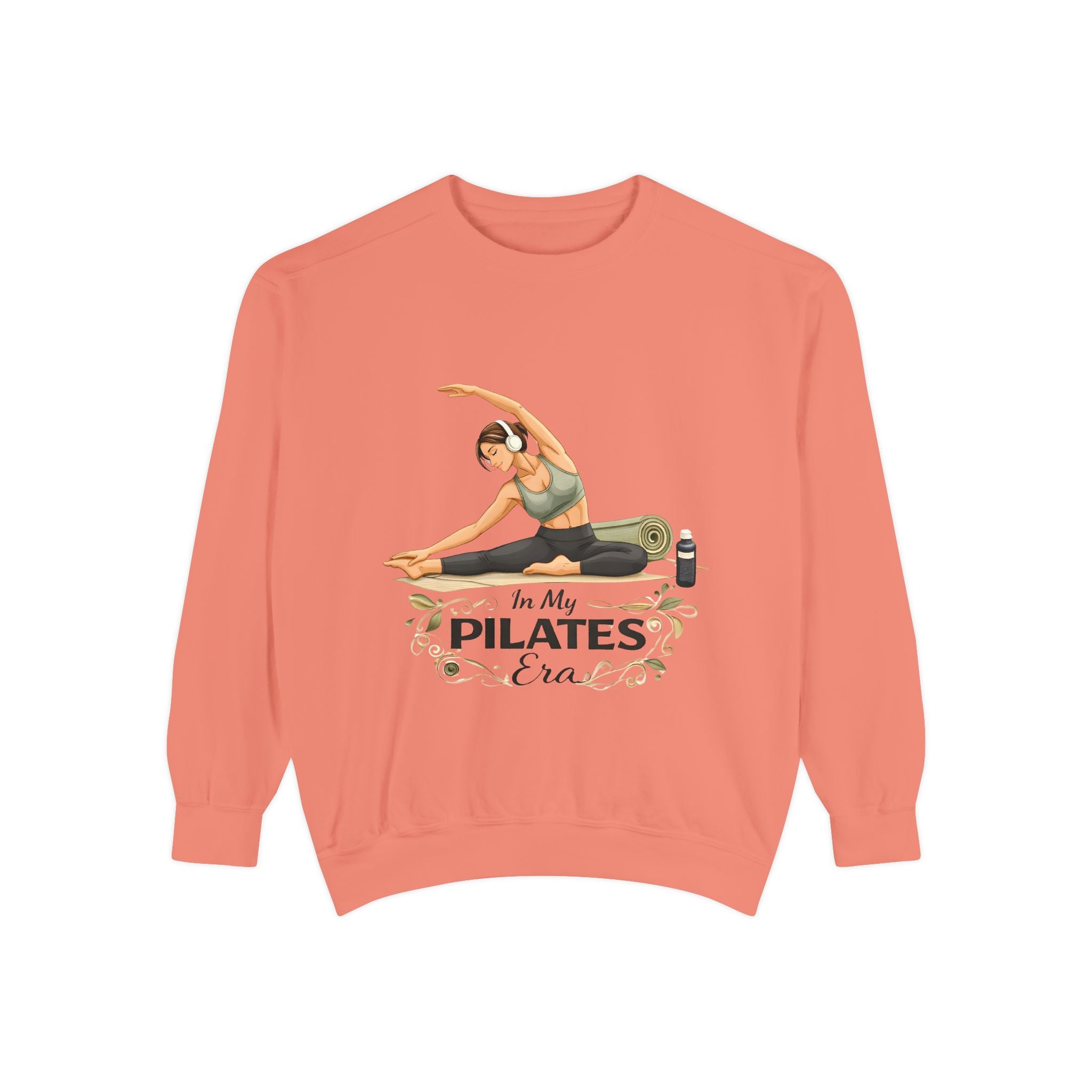 Pilates Era Sweatshirt - 'In My Pilates Era' Illustrated Fitness Crewneck