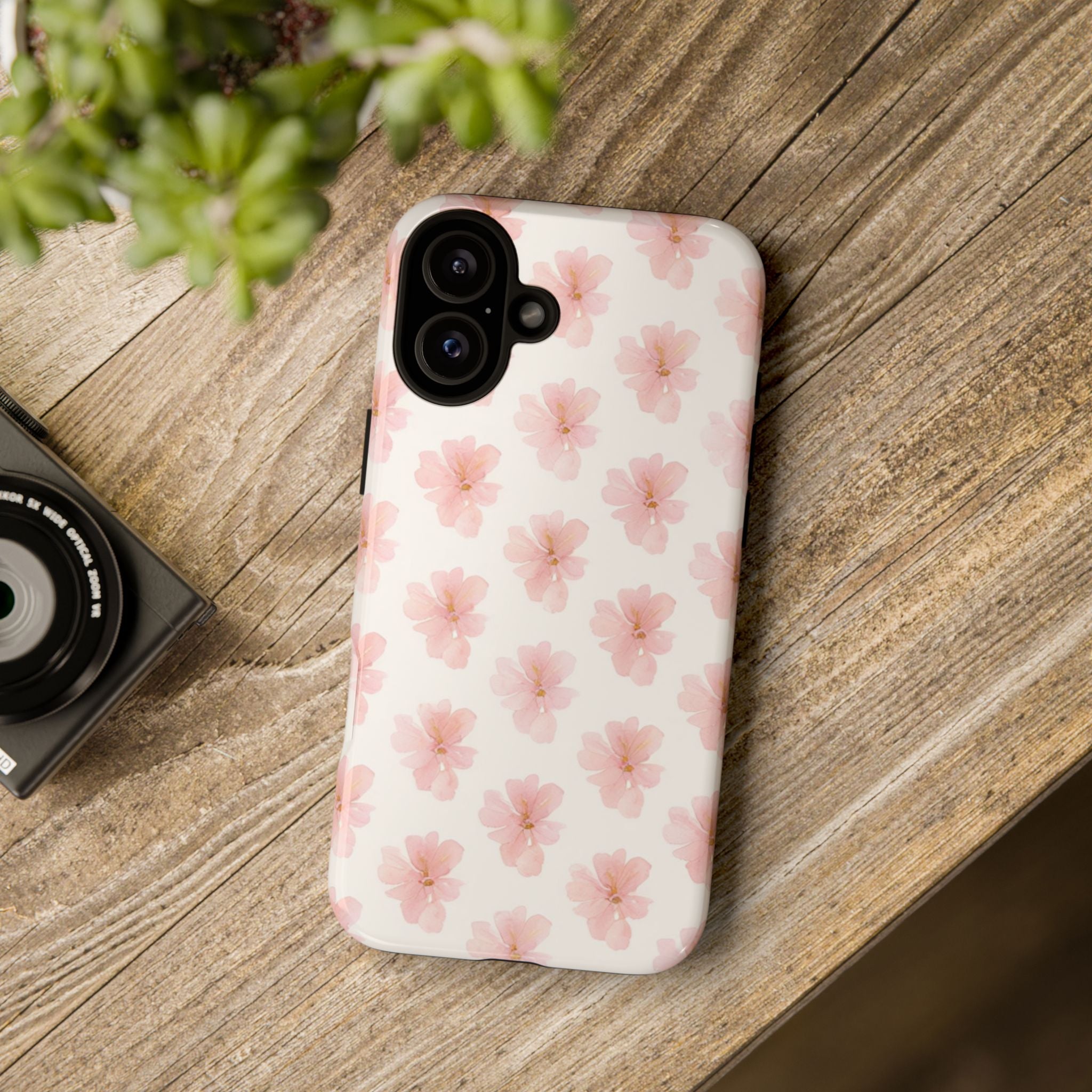 Floral Pink Blossom Tough Phone Case