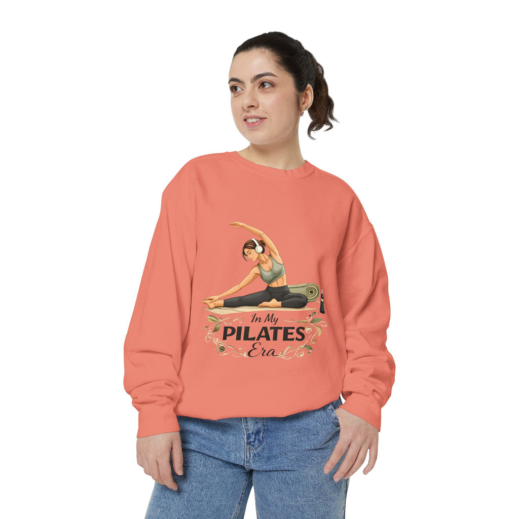 Pilates Era Sweatshirt - 'In My Pilates Era' Illustrated Fitness Crewneck
