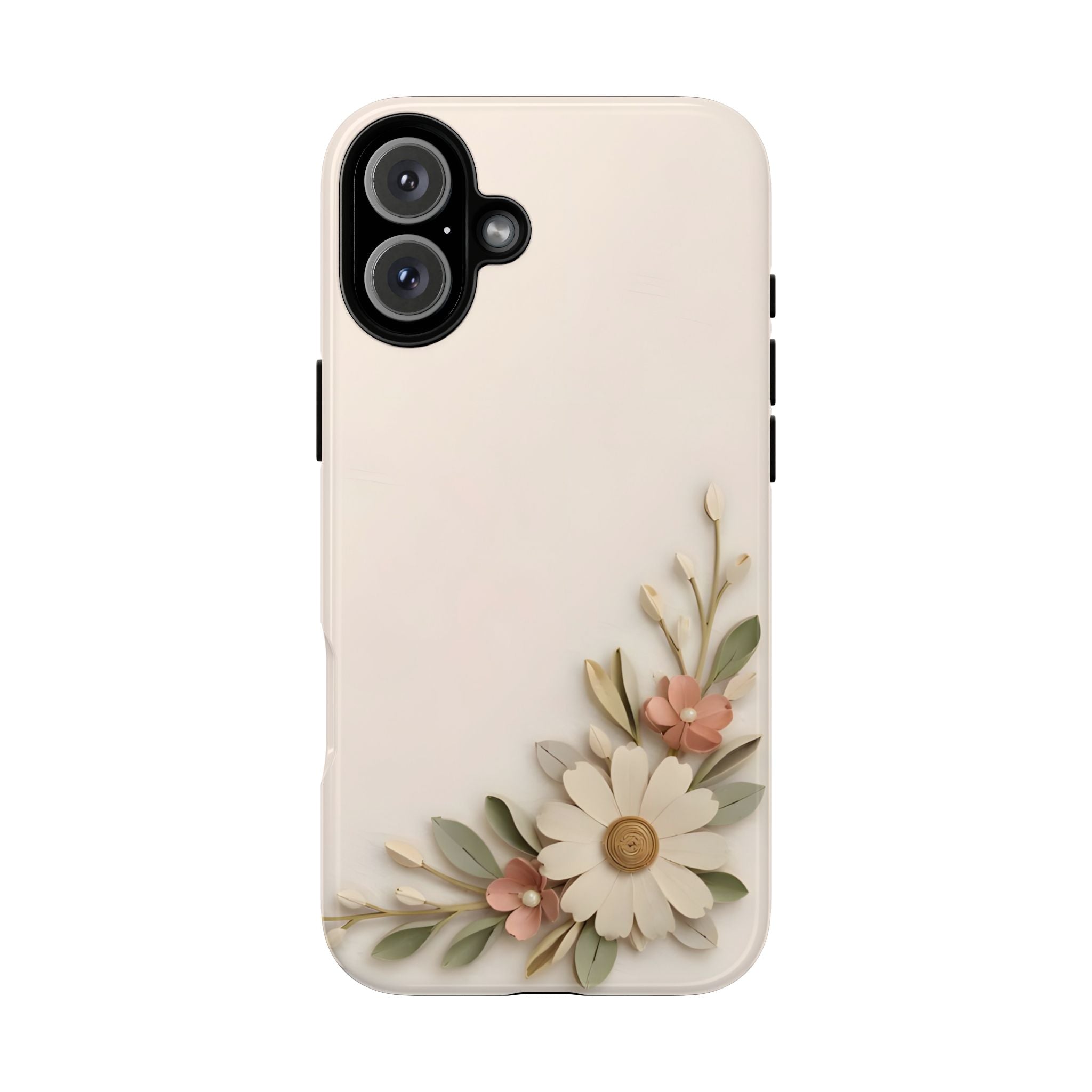 Daisy Blossom Tough Phone Case — Floral Protective iPhone Cover