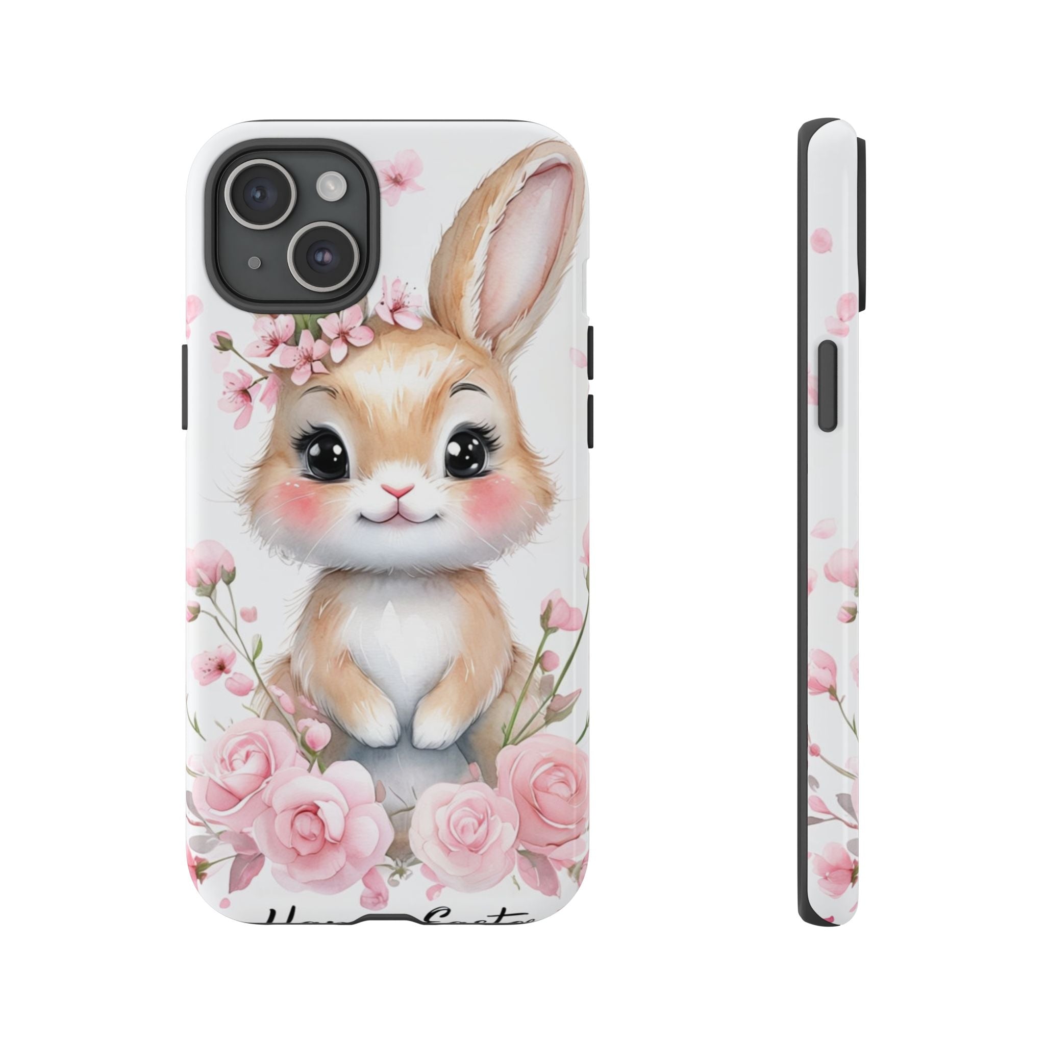 Cute Bunny Phone Case — Adorable Kawaii Rabbit Phone Cover for Girls & Animal Lovers