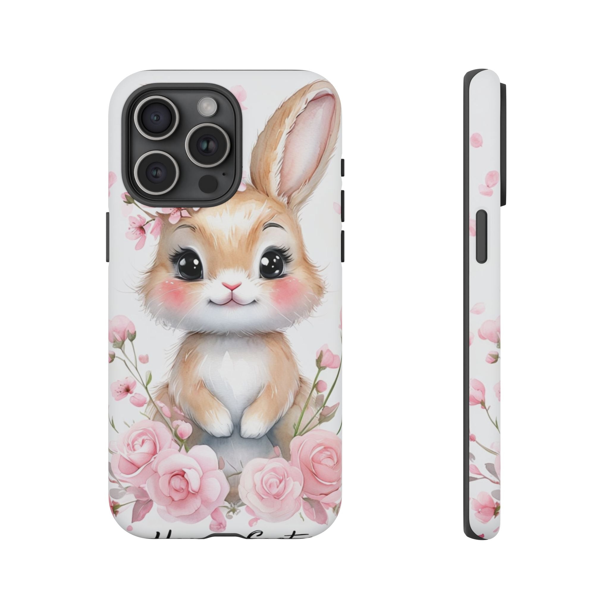 Cute Bunny Phone Case — Adorable Kawaii Rabbit Phone Cover for Girls & Animal Lovers