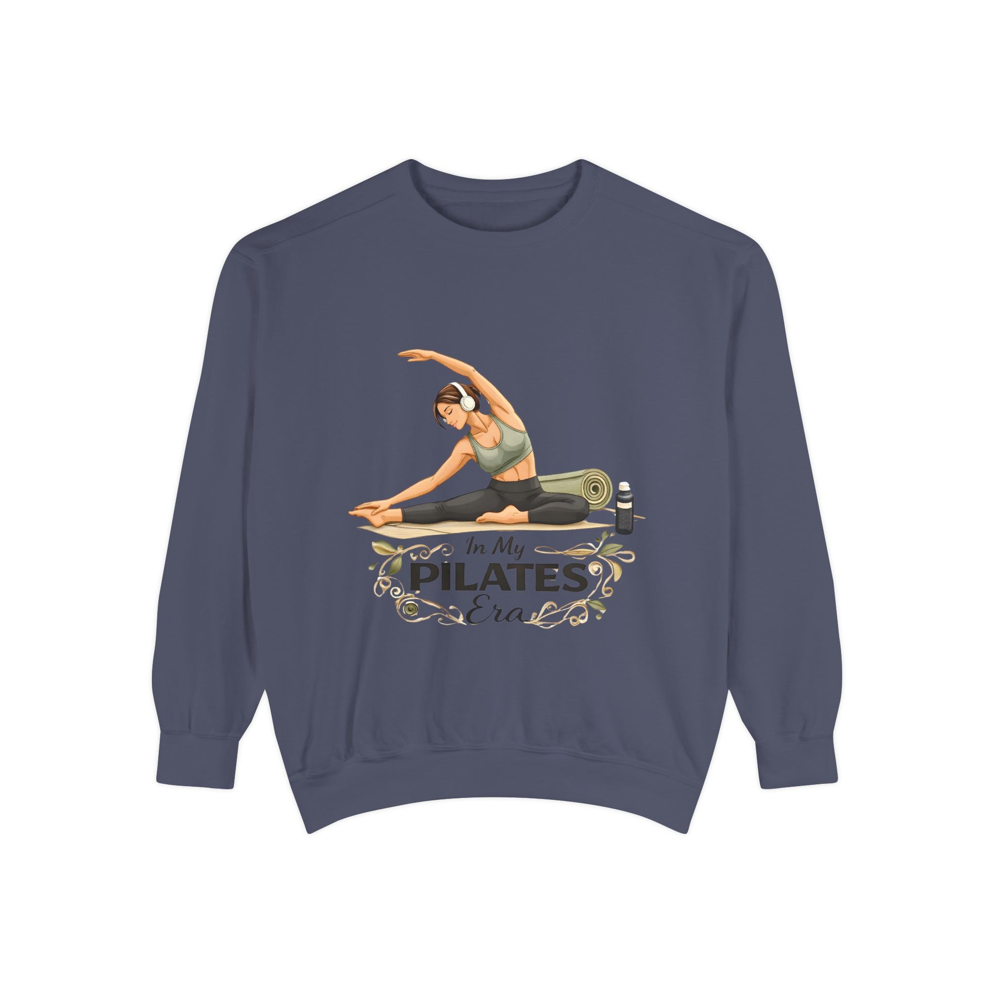 Pilates Era Sweatshirt - 'In My Pilates Era' Illustrated Fitness Crewneck