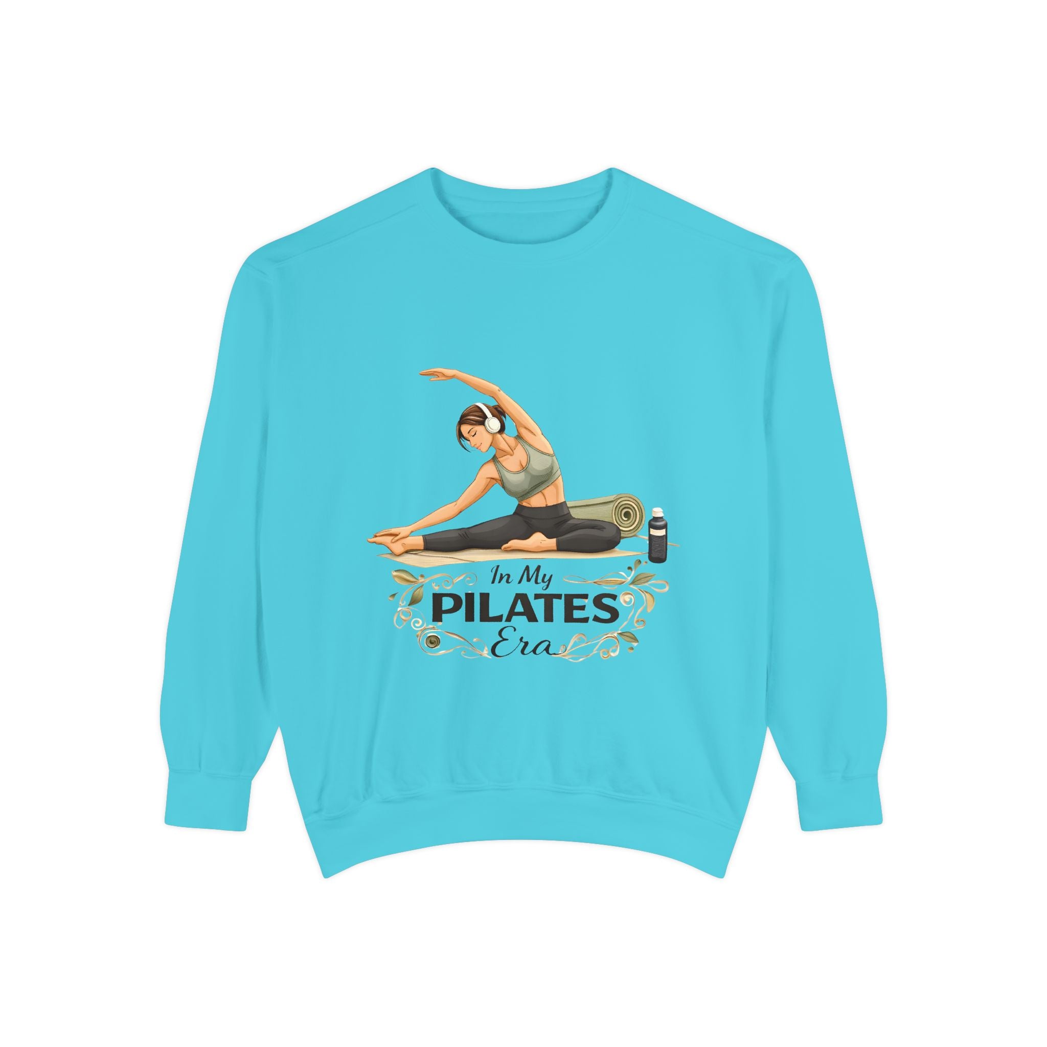 Pilates Era Sweatshirt - 'In My Pilates Era' Illustrated Fitness Crewneck