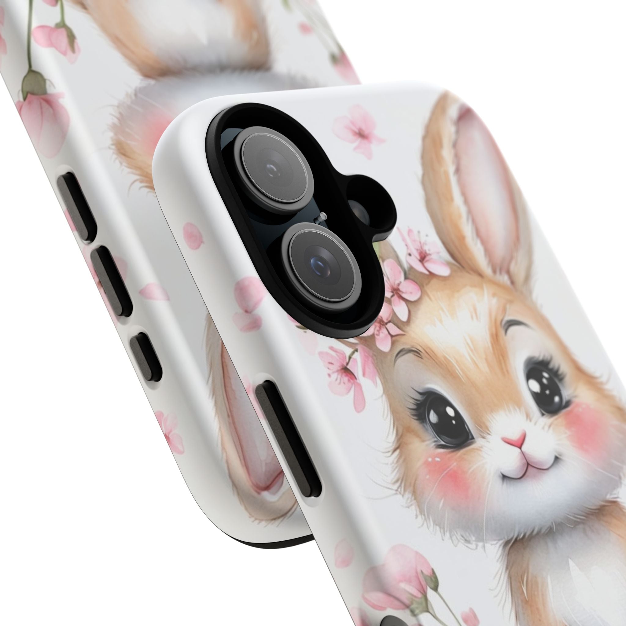 Cute Bunny Phone Case — Adorable Kawaii Rabbit Phone Cover for Girls & Animal Lovers