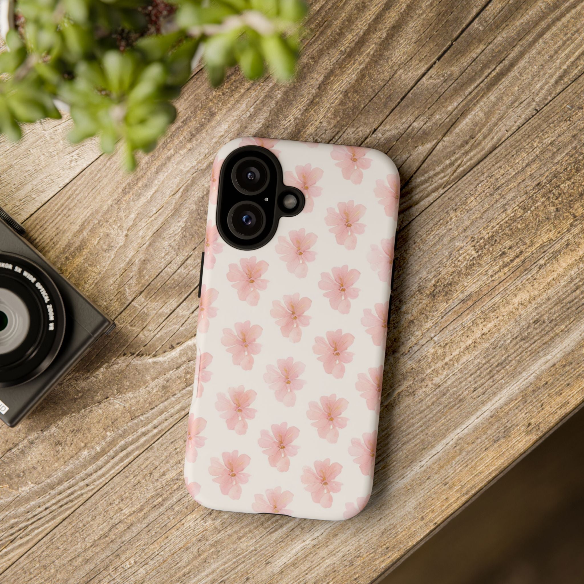 Floral Pink Blossom Tough Phone Case