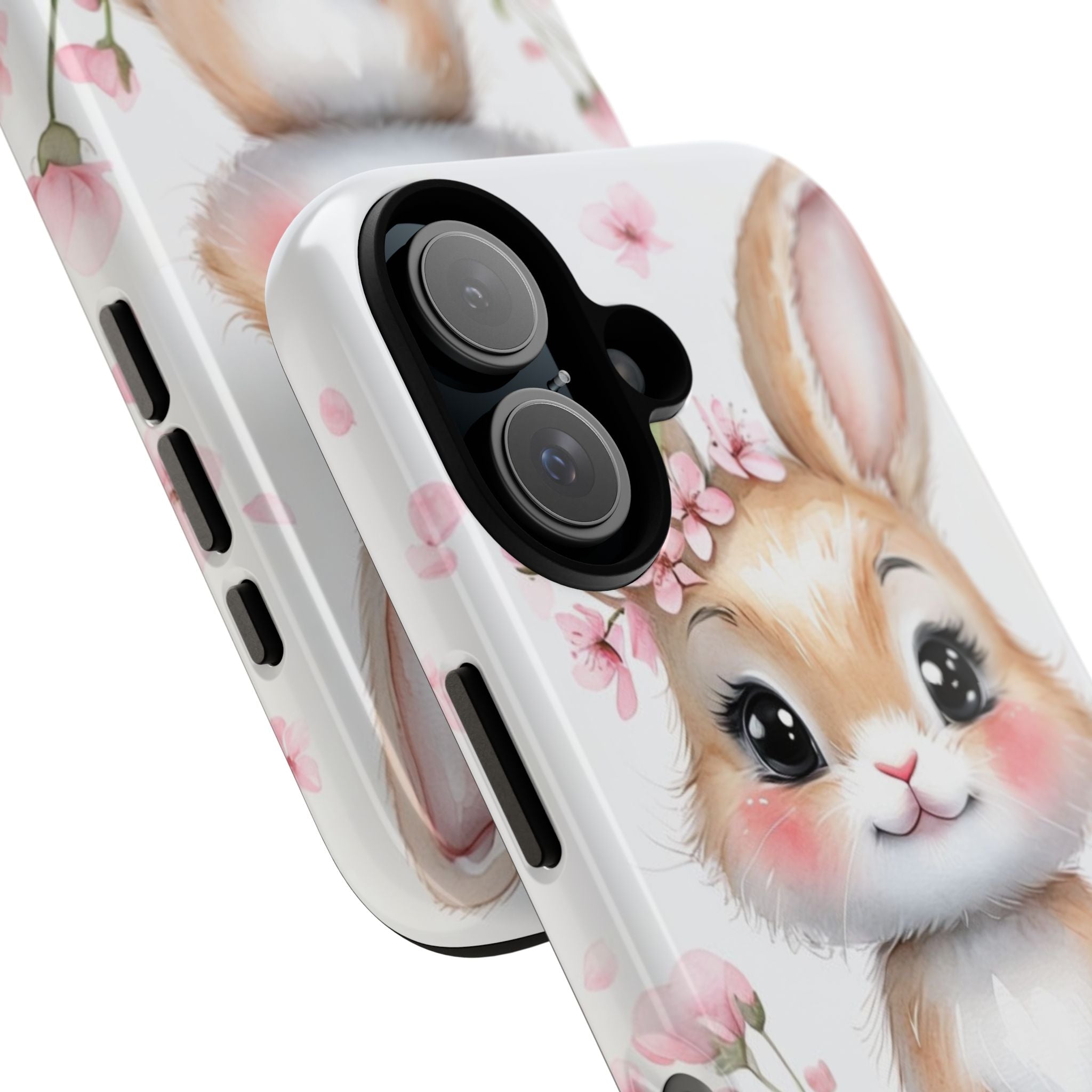 Cute Bunny Phone Case — Adorable Kawaii Rabbit Phone Cover for Girls & Animal Lovers