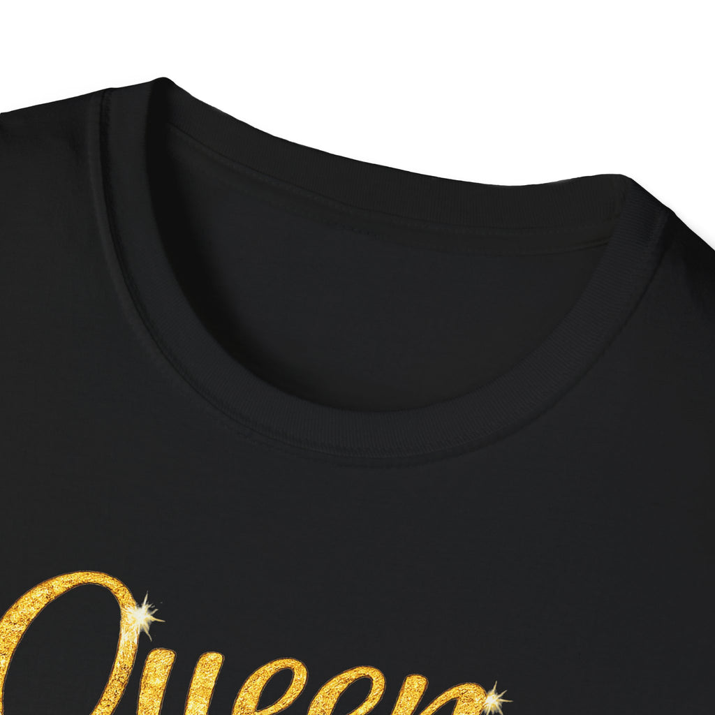 Queen Light Blue Boots Shirt – Pink Crown Graphic Tee, Cute Girly Streetwear, Fashion Queen Outfit, Trendy Women’s Statement T-Shirt
