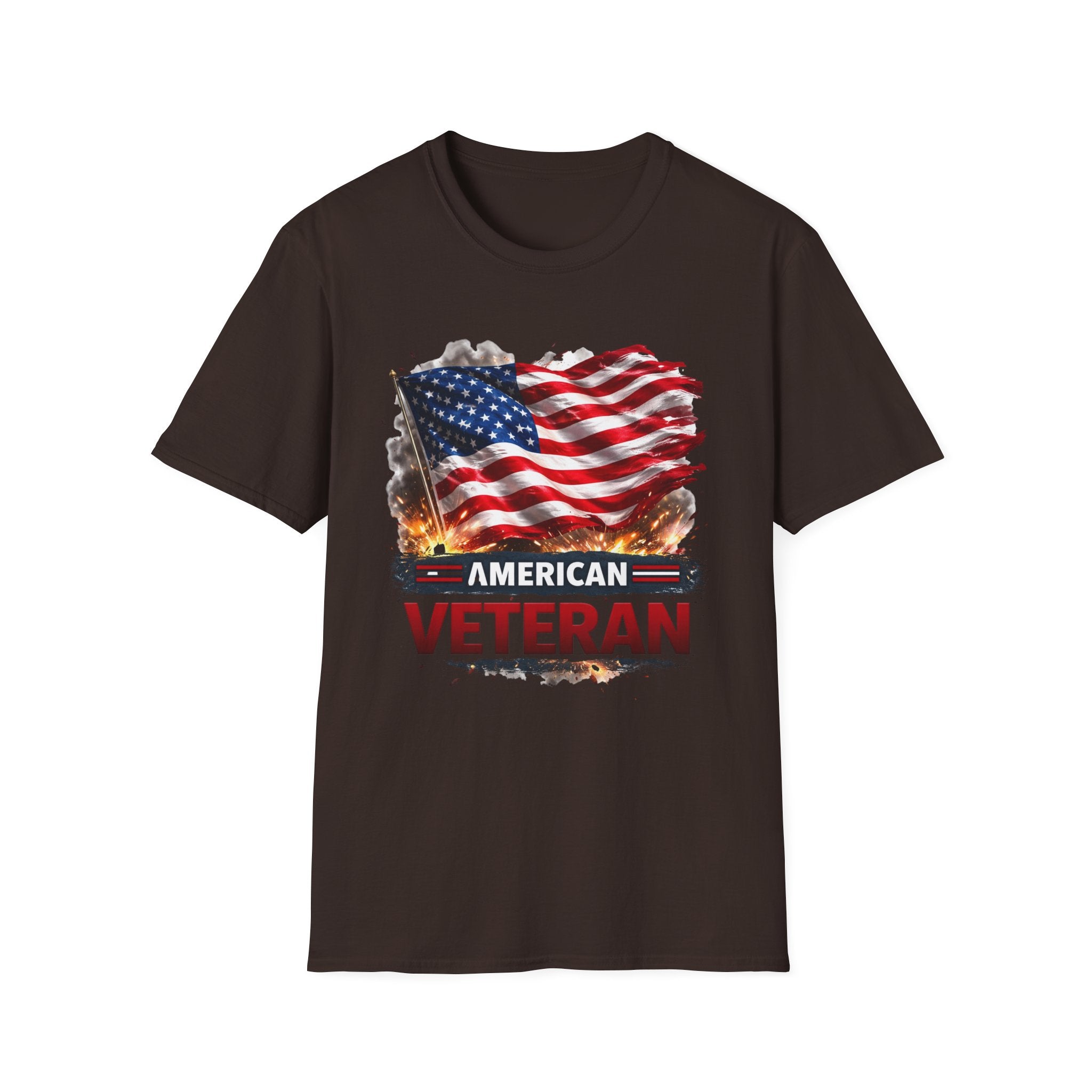 Veteran Gift Shirt, American Flag Tee, Military Veteran Apparel, Patriotic Gift for Dad, Husband Veteran Shirt