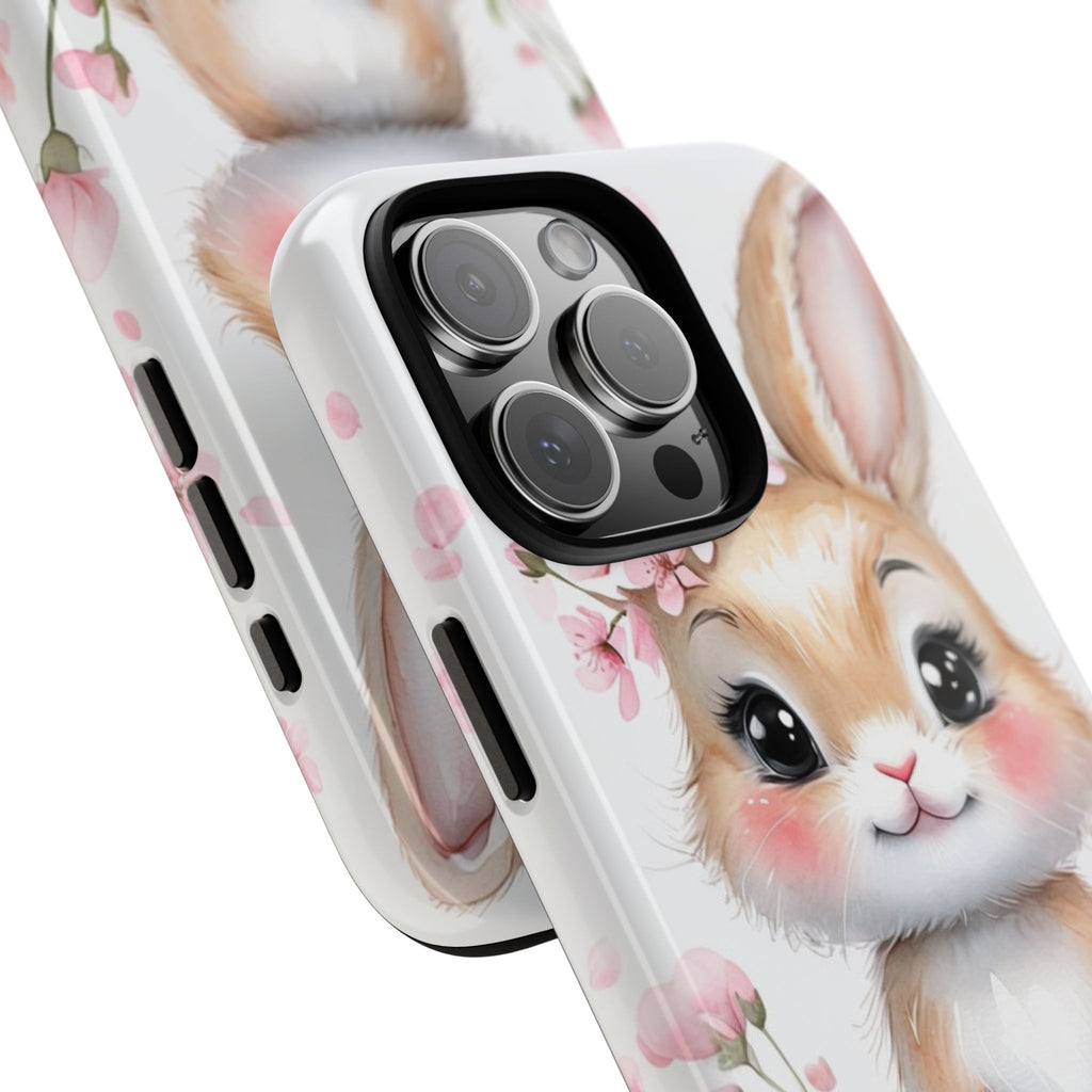 Cute Bunny Phone Case — Adorable Kawaii Rabbit Phone Cover for Girls & Animal Lovers