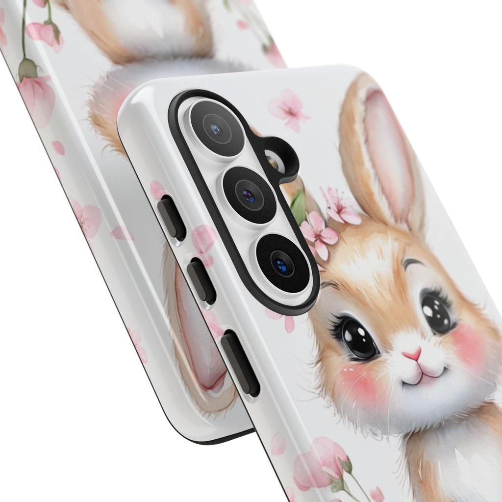 Cute Bunny Phone Case — Adorable Kawaii Rabbit Phone Cover for Girls & Animal Lovers