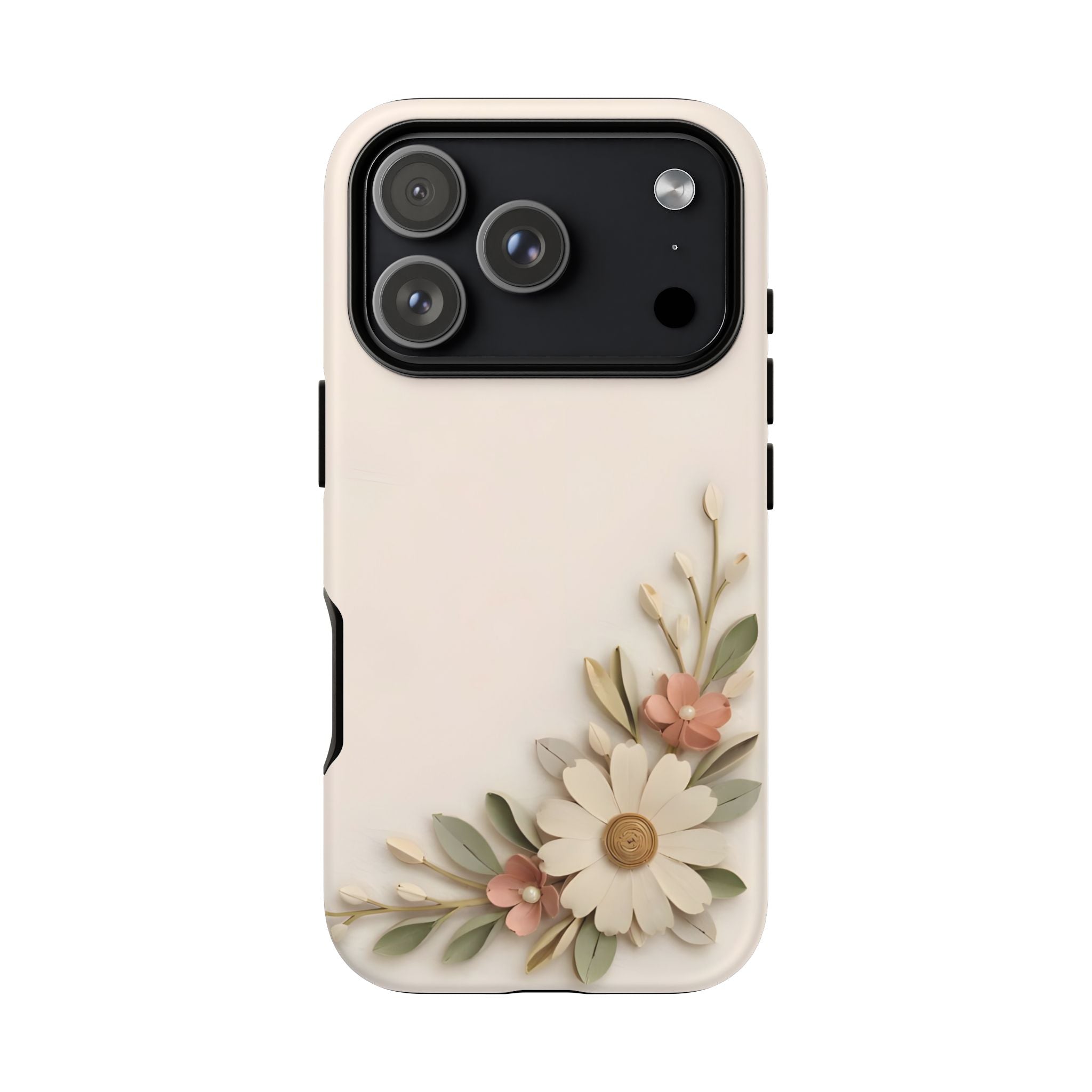Daisy Blossom Tough Phone Case — Floral Protective iPhone Cover
