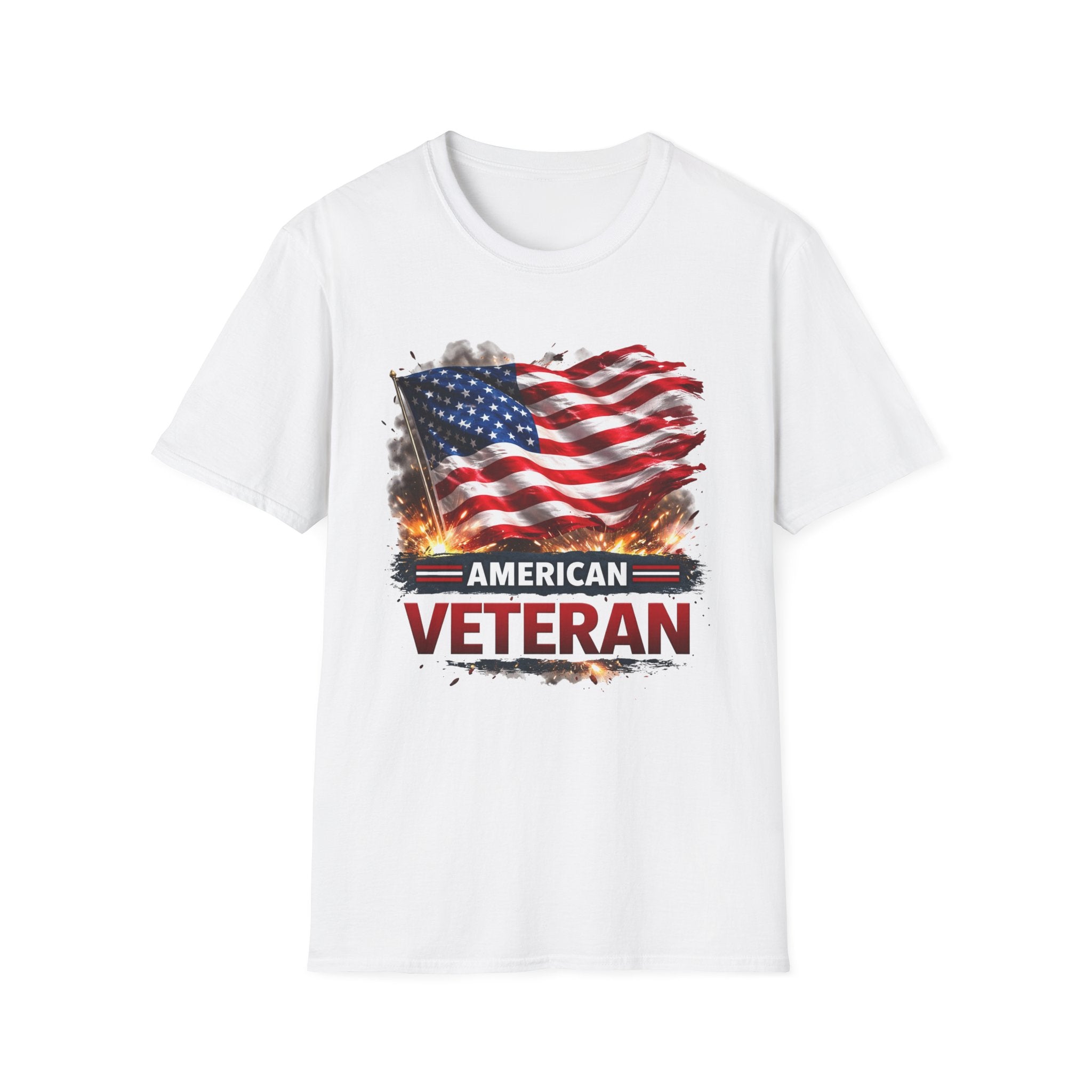 Veteran Gift Shirt, American Flag Tee, Military Veteran Apparel, Patriotic Gift for Dad, Husband Veteran Shirt