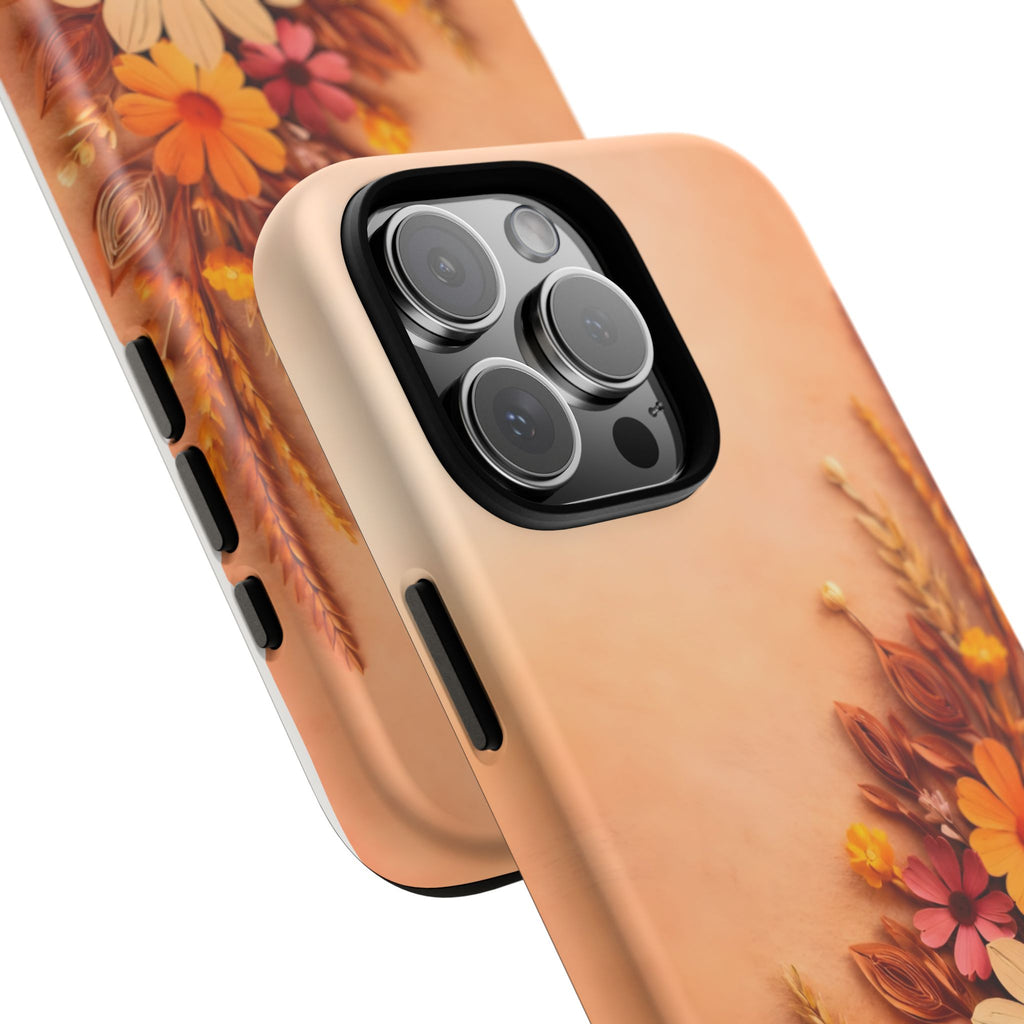 Floral Daisies Phone Case — Autumn Bouquet Protective iPhone Cover