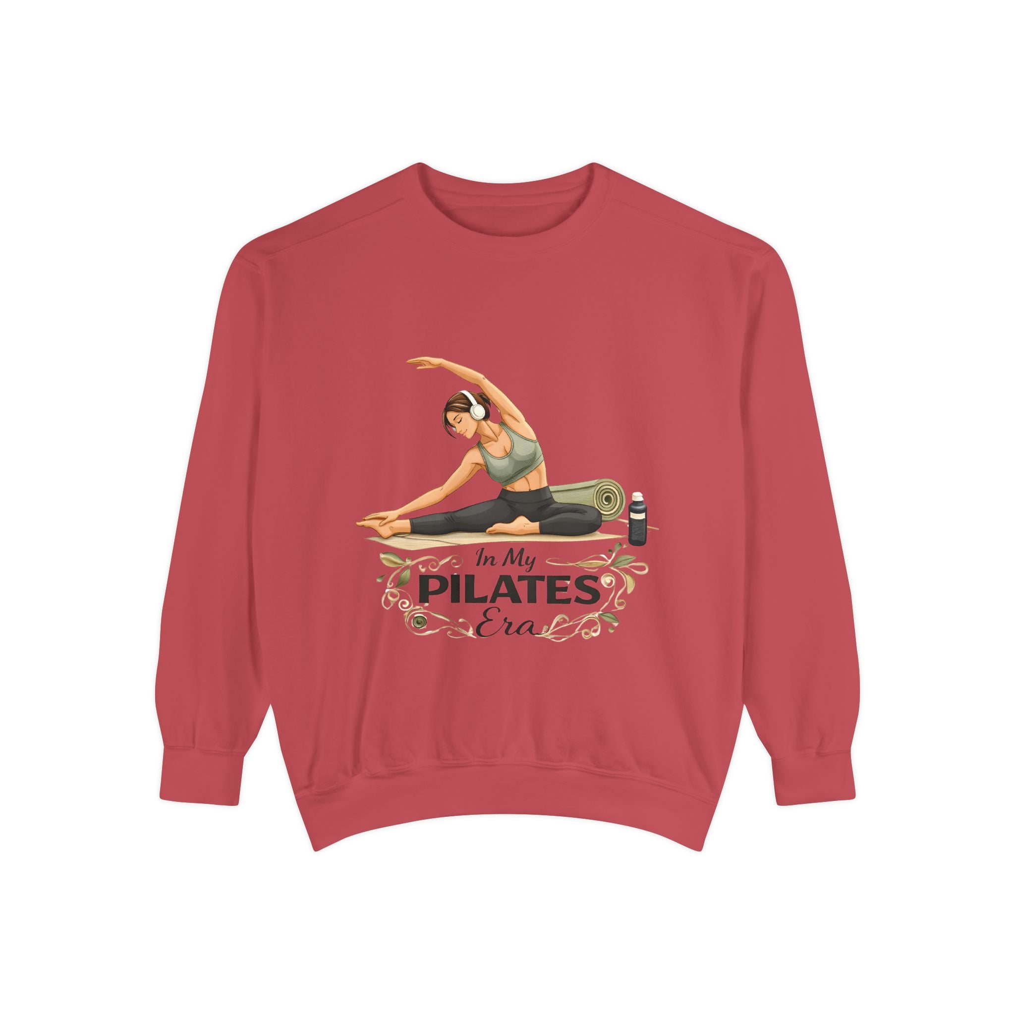 Pilates Era Sweatshirt - 'In My Pilates Era' Illustrated Fitness Crewneck