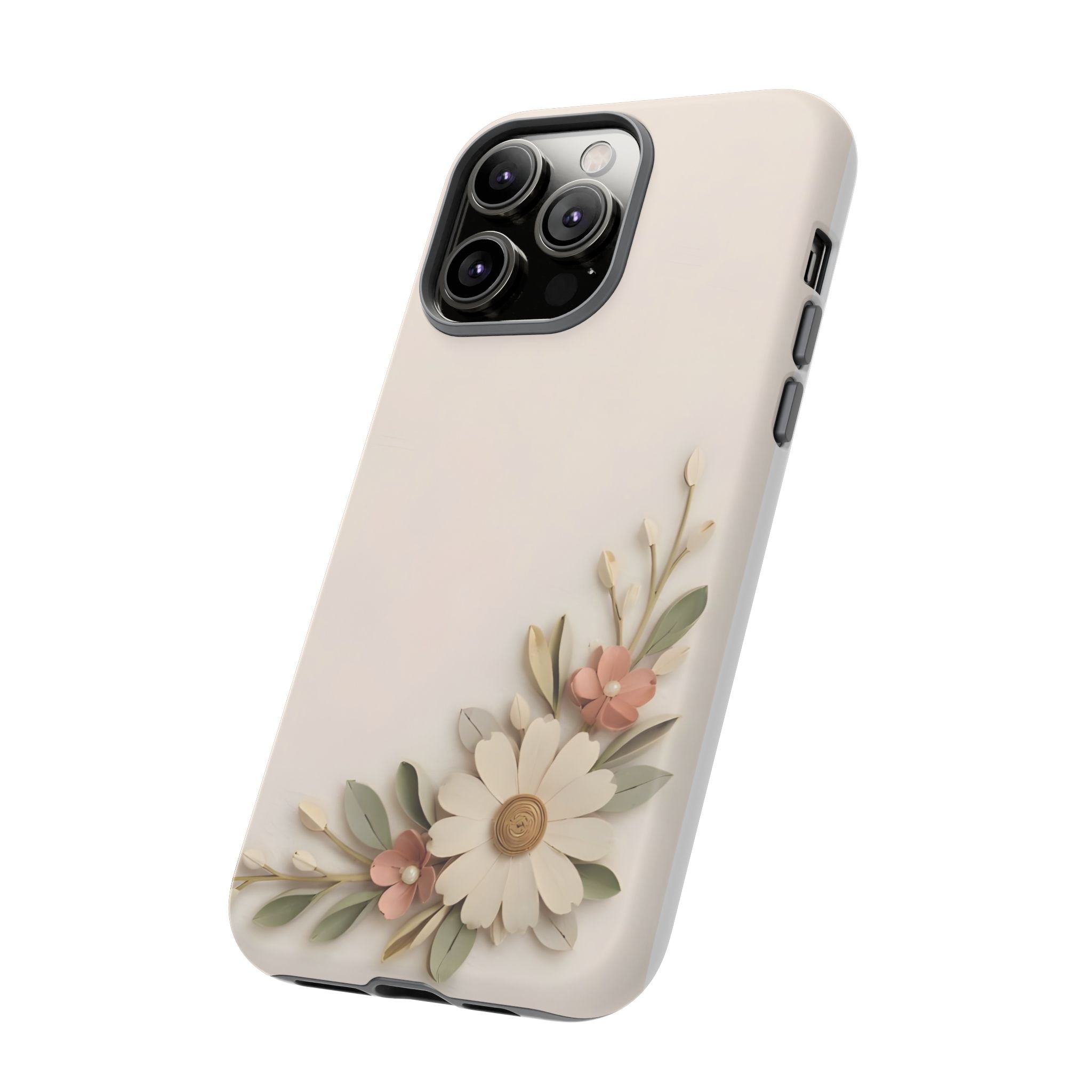 Daisy Blossom Tough Phone Case — Floral Protective iPhone Cover