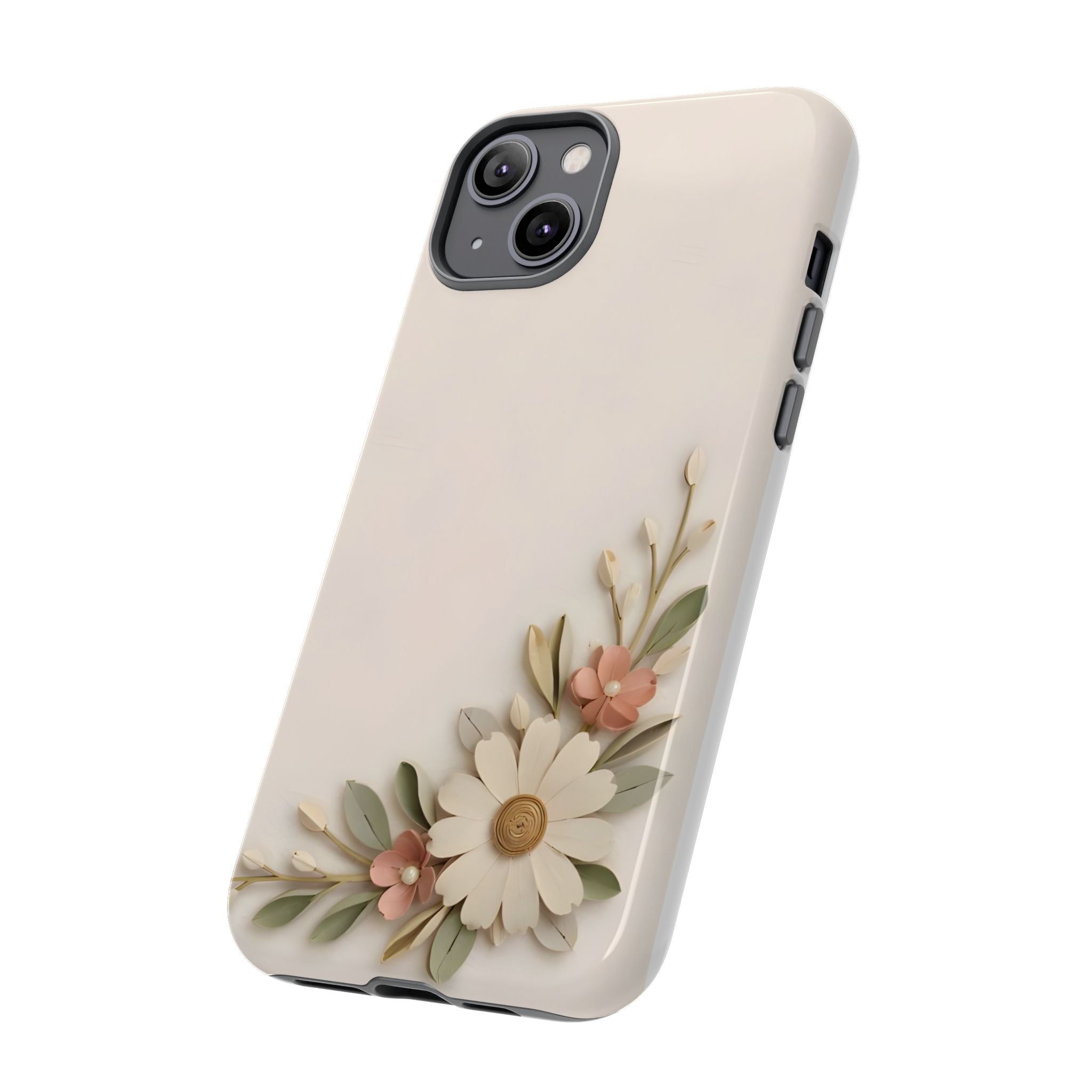 Daisy Blossom Tough Phone Case — Floral Protective iPhone Cover