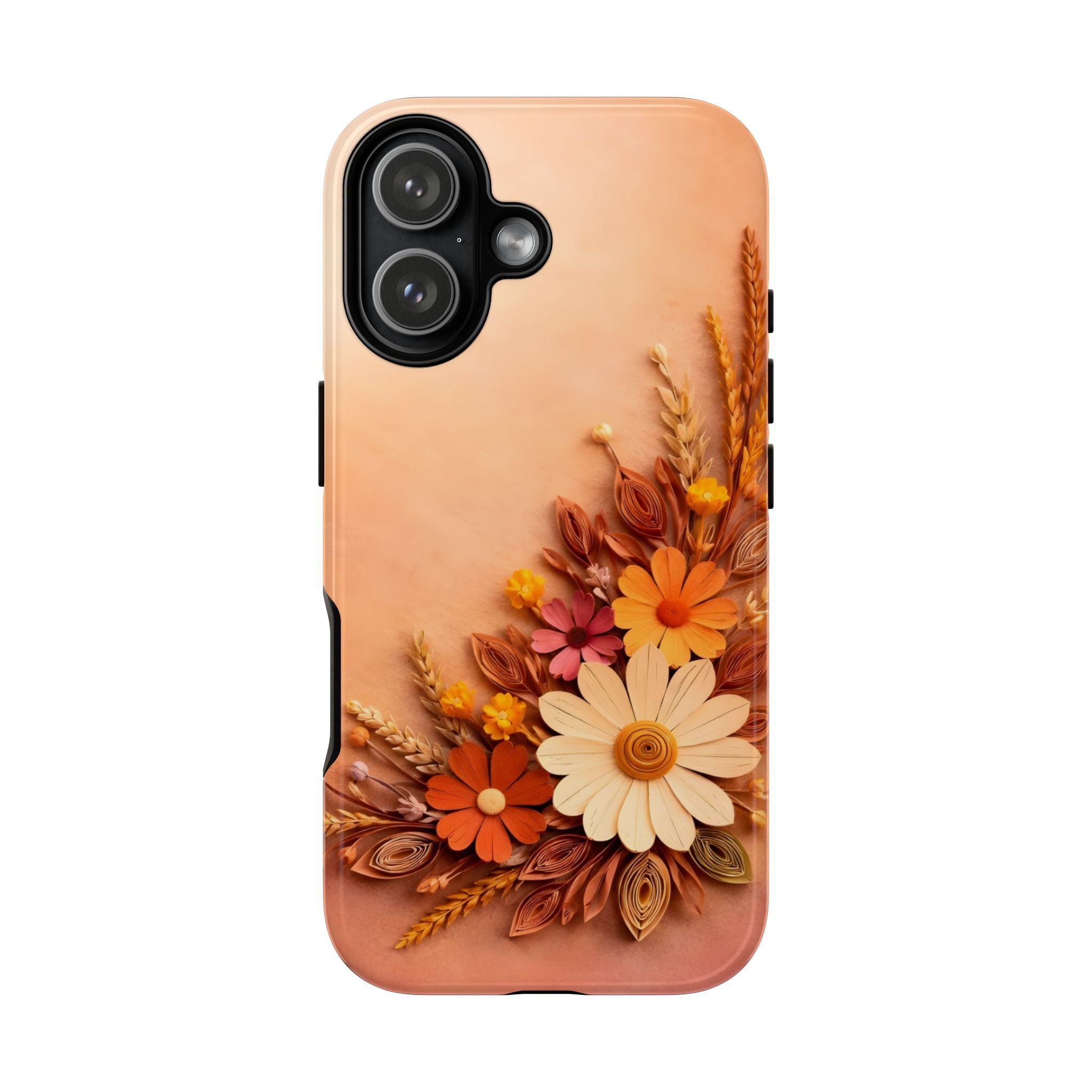 Floral Daisies Phone Case — Autumn Bouquet Protective iPhone Cover