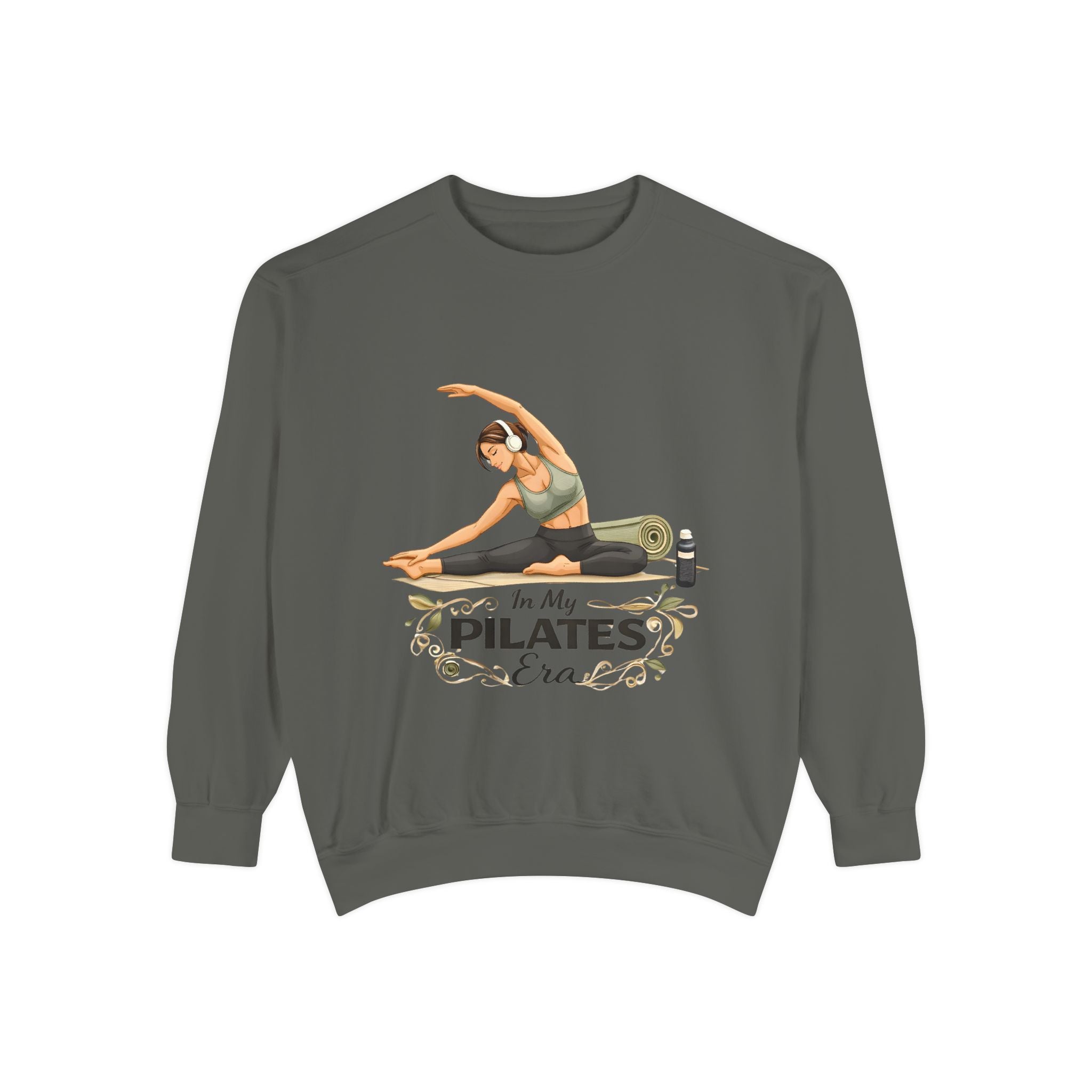 Pilates Era Sweatshirt - 'In My Pilates Era' Illustrated Fitness Crewneck