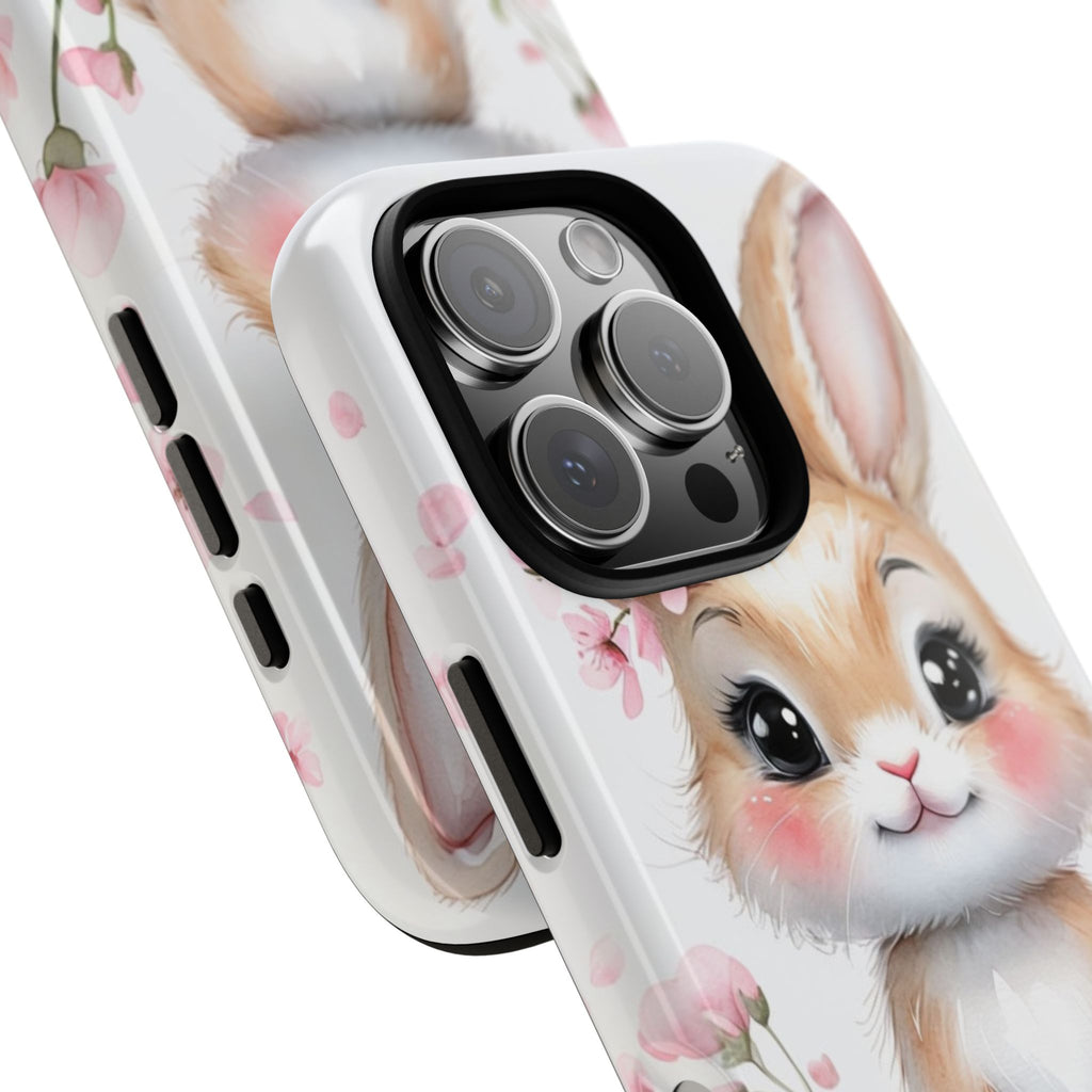 Cute Bunny Phone Case — Adorable Kawaii Rabbit Phone Cover for Girls & Animal Lovers