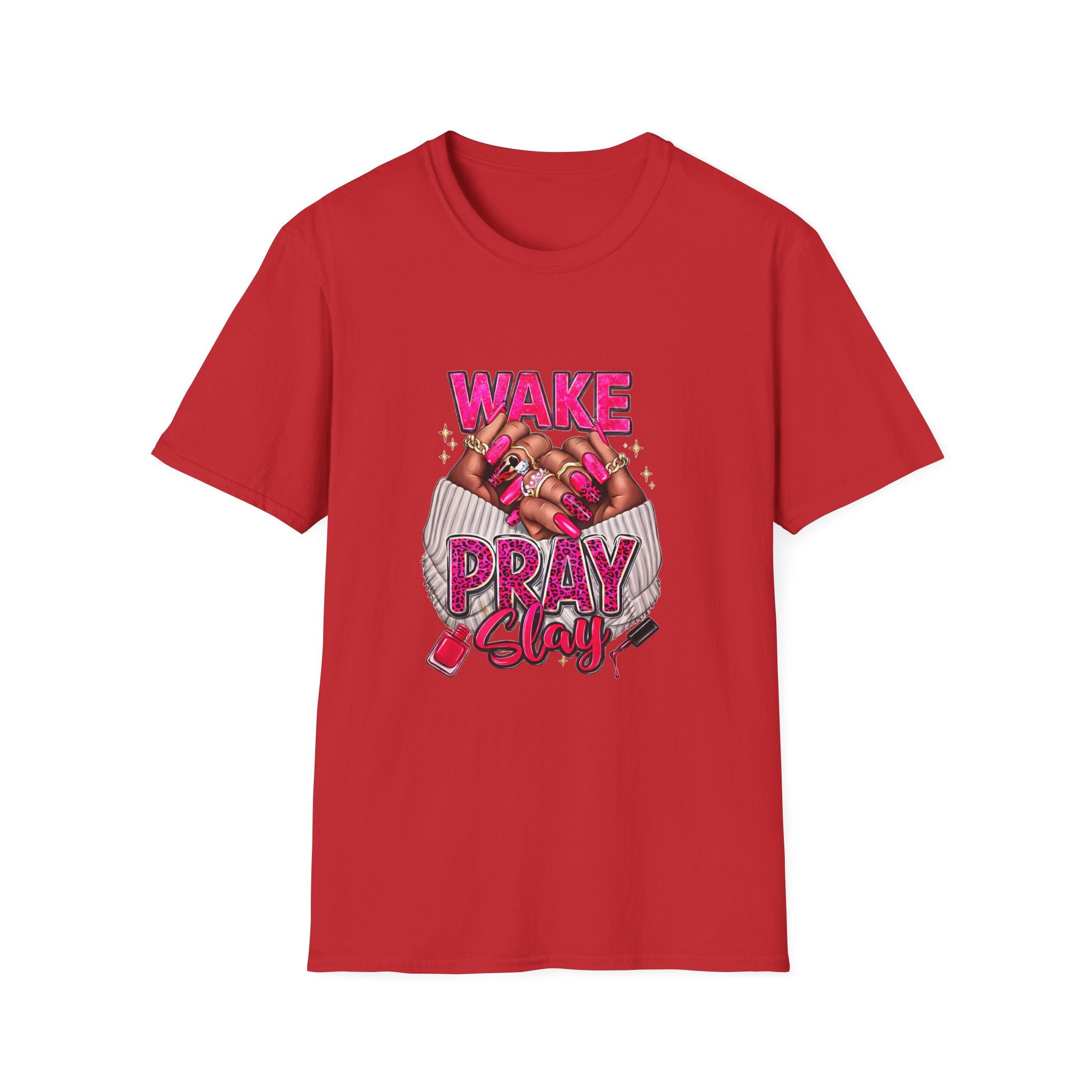 Wake Pray Slay T-Shirt — Inspirational Faith & Hustle Tee
