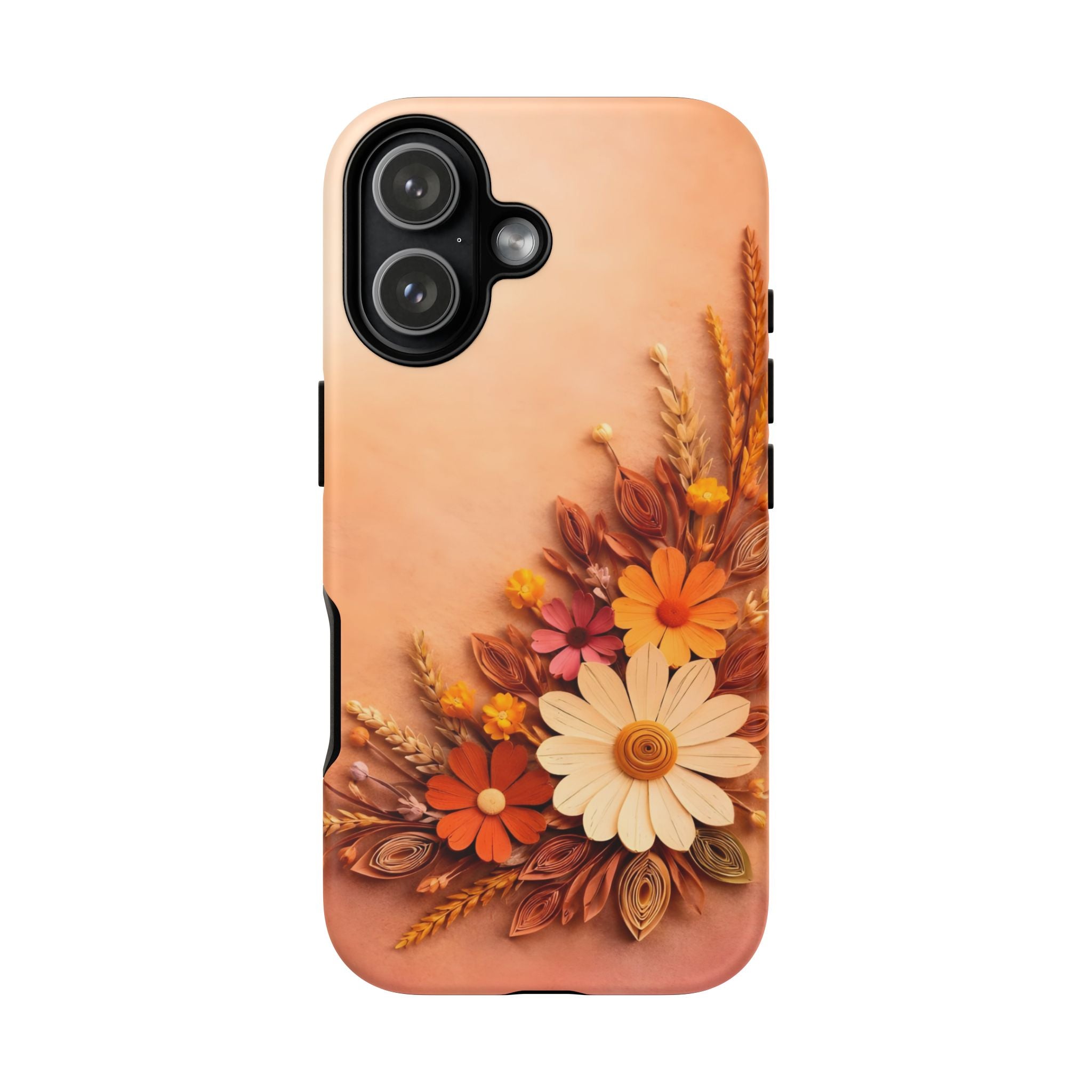 Floral Daisies Phone Case — Autumn Bouquet Protective iPhone Cover
