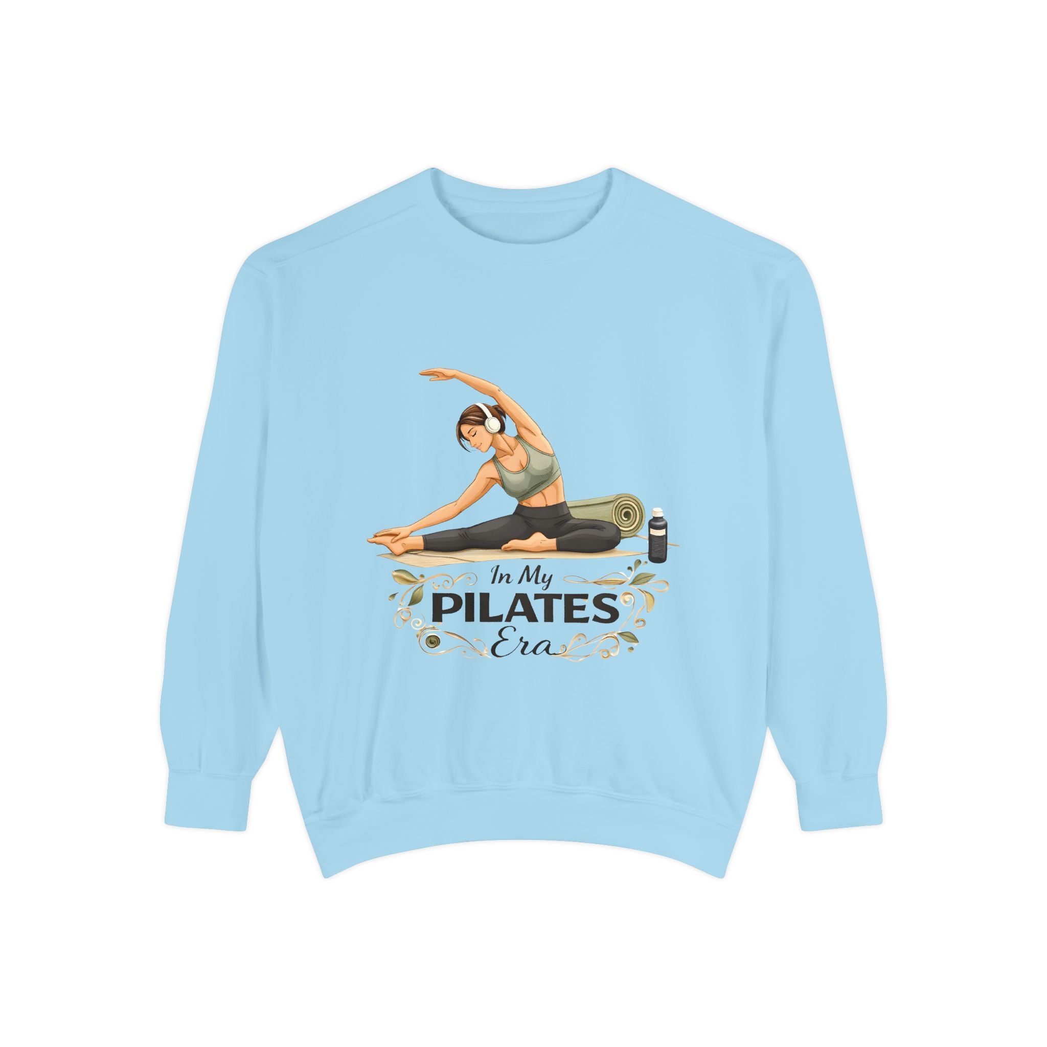 Pilates Era Sweatshirt - 'In My Pilates Era' Illustrated Fitness Crewneck