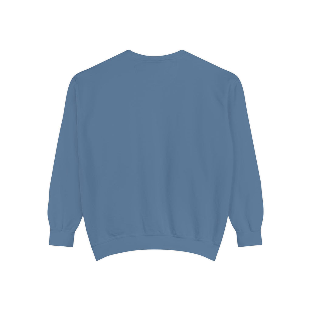 Autism Mom Sweatshirt — Puzzle-Print Headband & Pastel Logo Crewneck