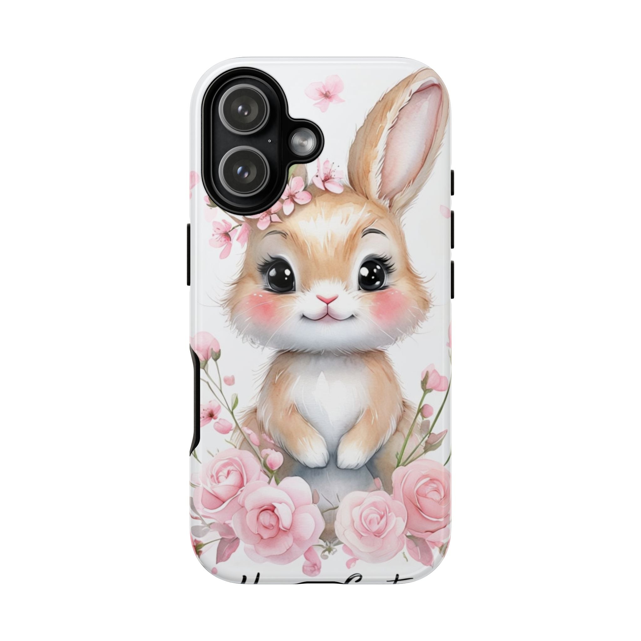 Cute Bunny Phone Case — Adorable Kawaii Rabbit Phone Cover for Girls & Animal Lovers
