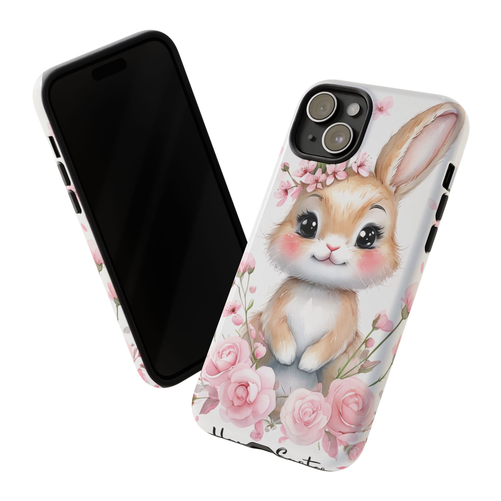 Cute Bunny Phone Case — Adorable Kawaii Rabbit Phone Cover for Girls & Animal Lovers