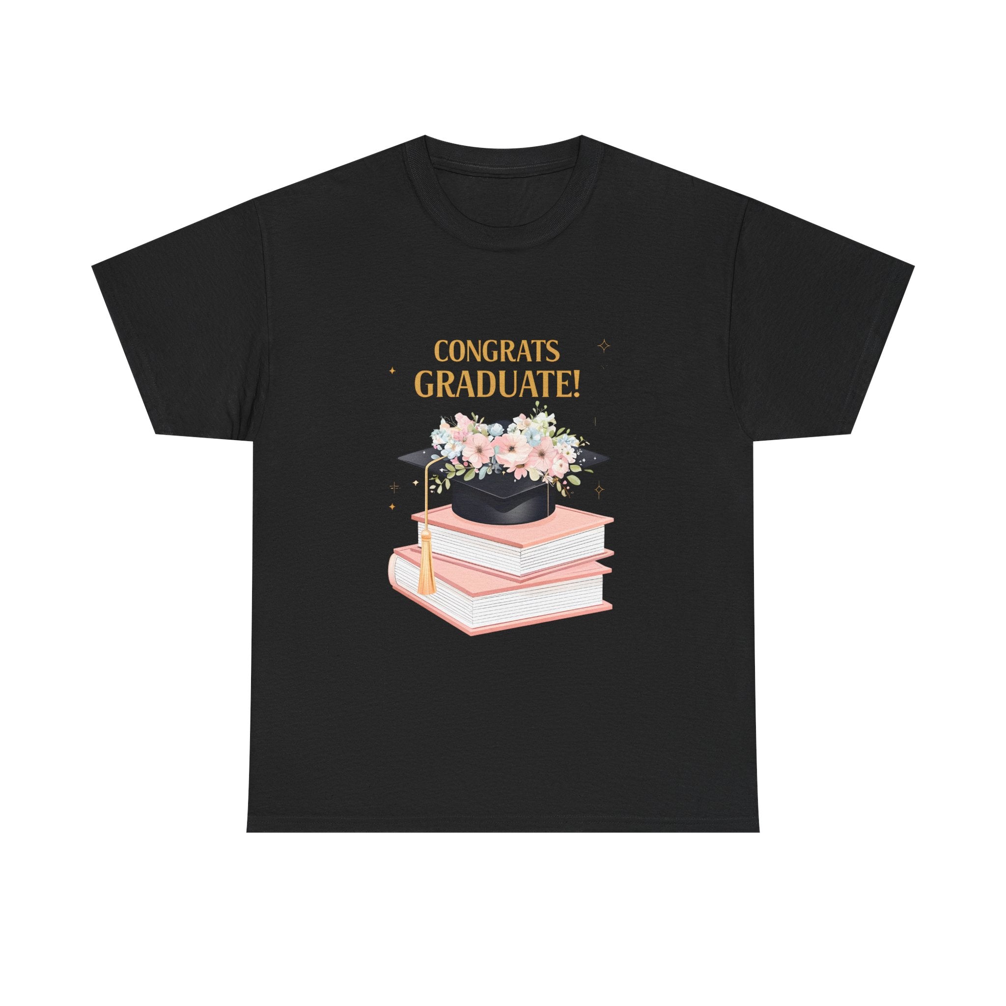 Congrats Graduate Floral Graduation T-Shirt