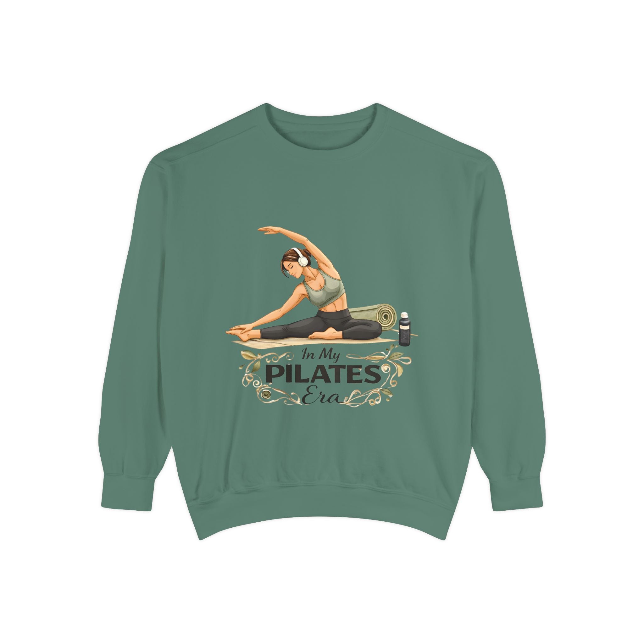 Pilates Era Sweatshirt - 'In My Pilates Era' Illustrated Fitness Crewneck