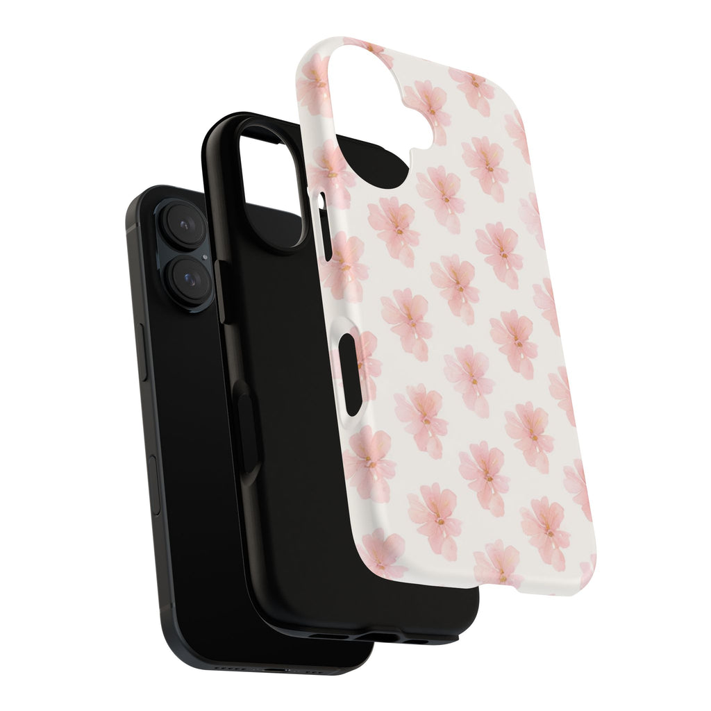 Floral Pink Blossom Tough Phone Case