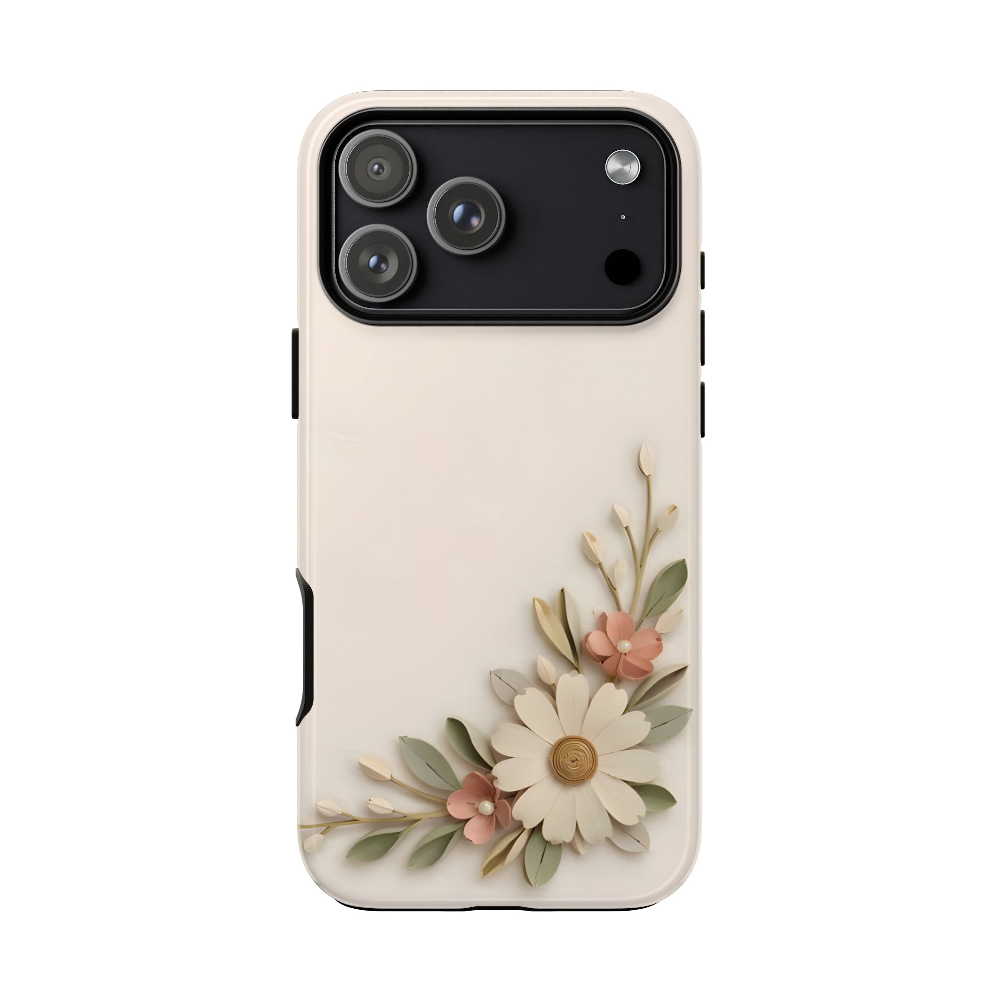 Daisy Blossom Tough Phone Case — Floral Protective iPhone Cover