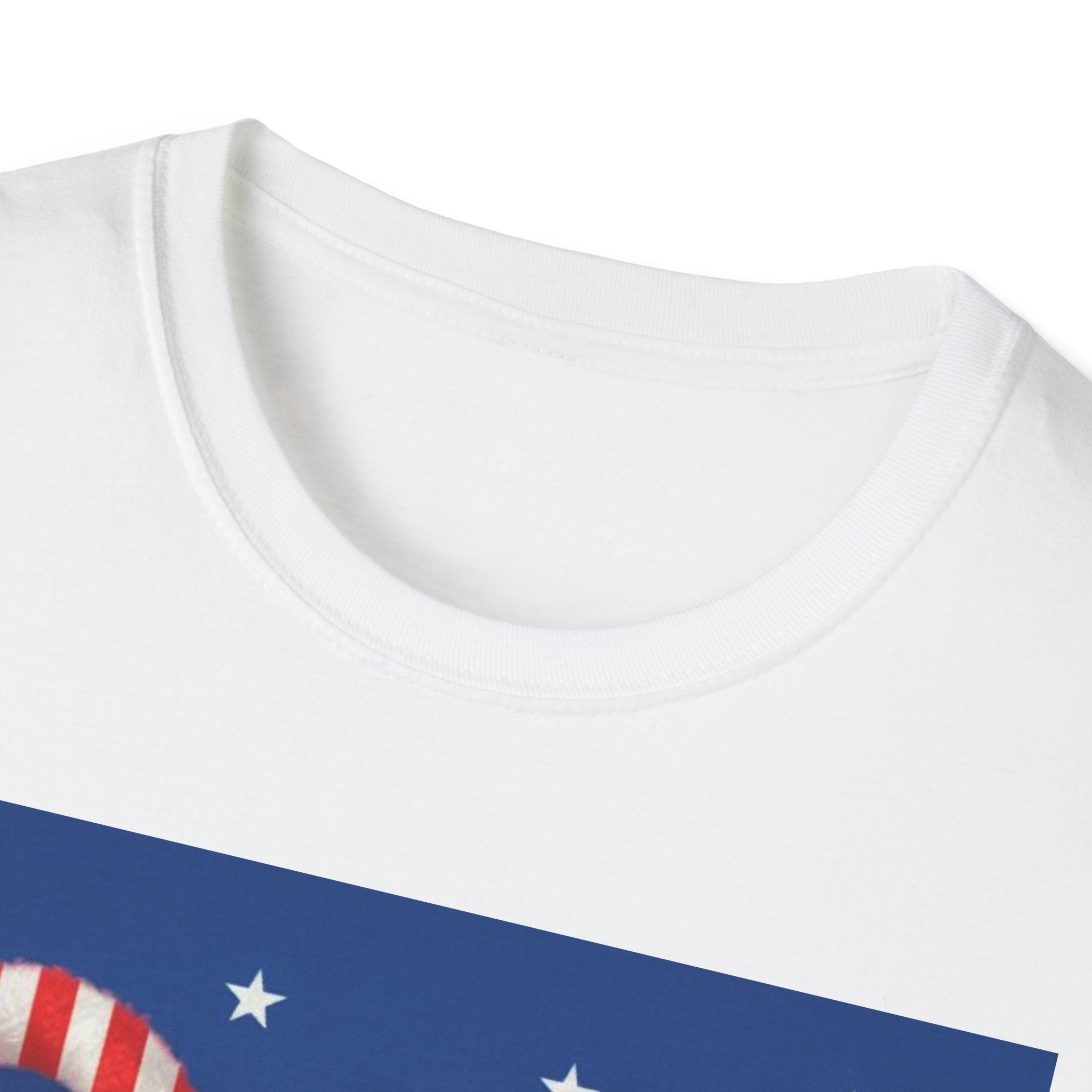 Patriotic Bow T-Shirt – Cute 4th of July Shirt for Women, American Flag Coquette Tee, Red White Blue USA Outfit