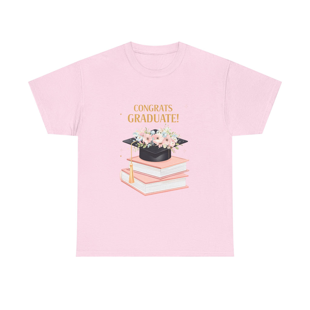 Congrats Graduate Floral Graduation T-Shirt