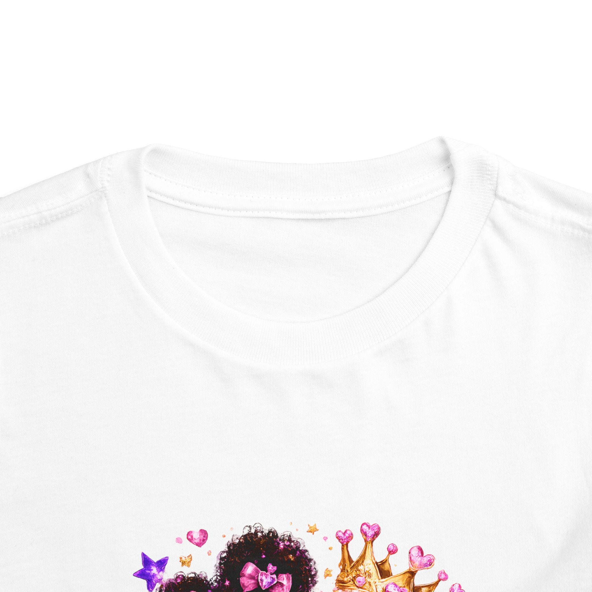 2nd Birthday Princess Toddler Tee — Pink Sparkle Princess Graphic Shirt
