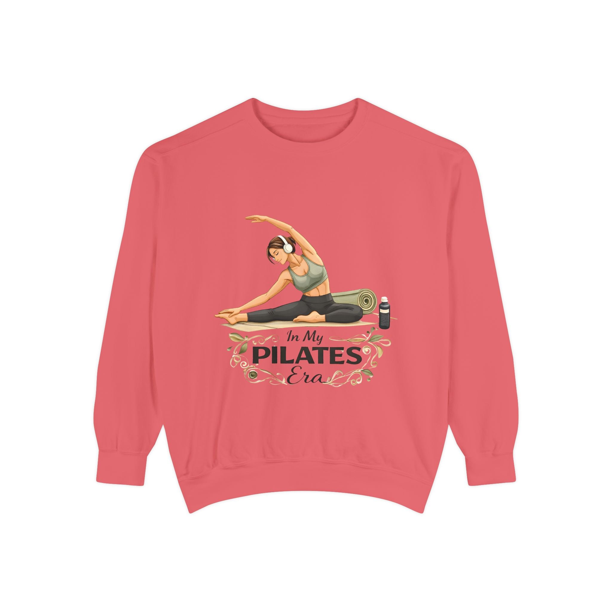 Pilates Era Sweatshirt - 'In My Pilates Era' Illustrated Fitness Crewneck