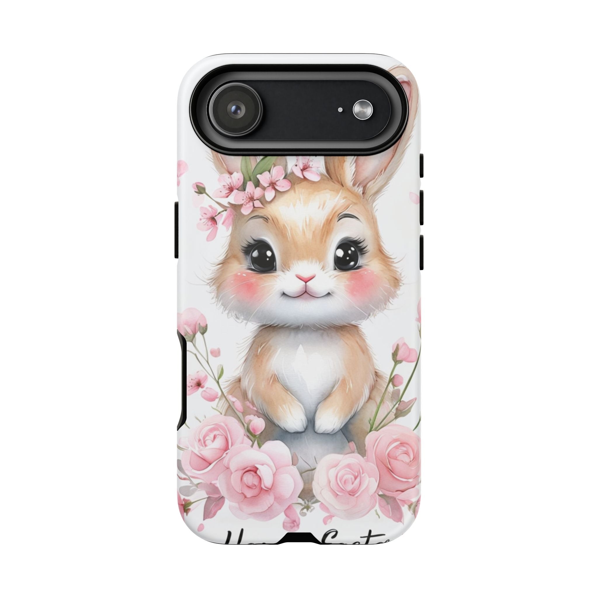 Cute Bunny Phone Case — Adorable Kawaii Rabbit Phone Cover for Girls & Animal Lovers